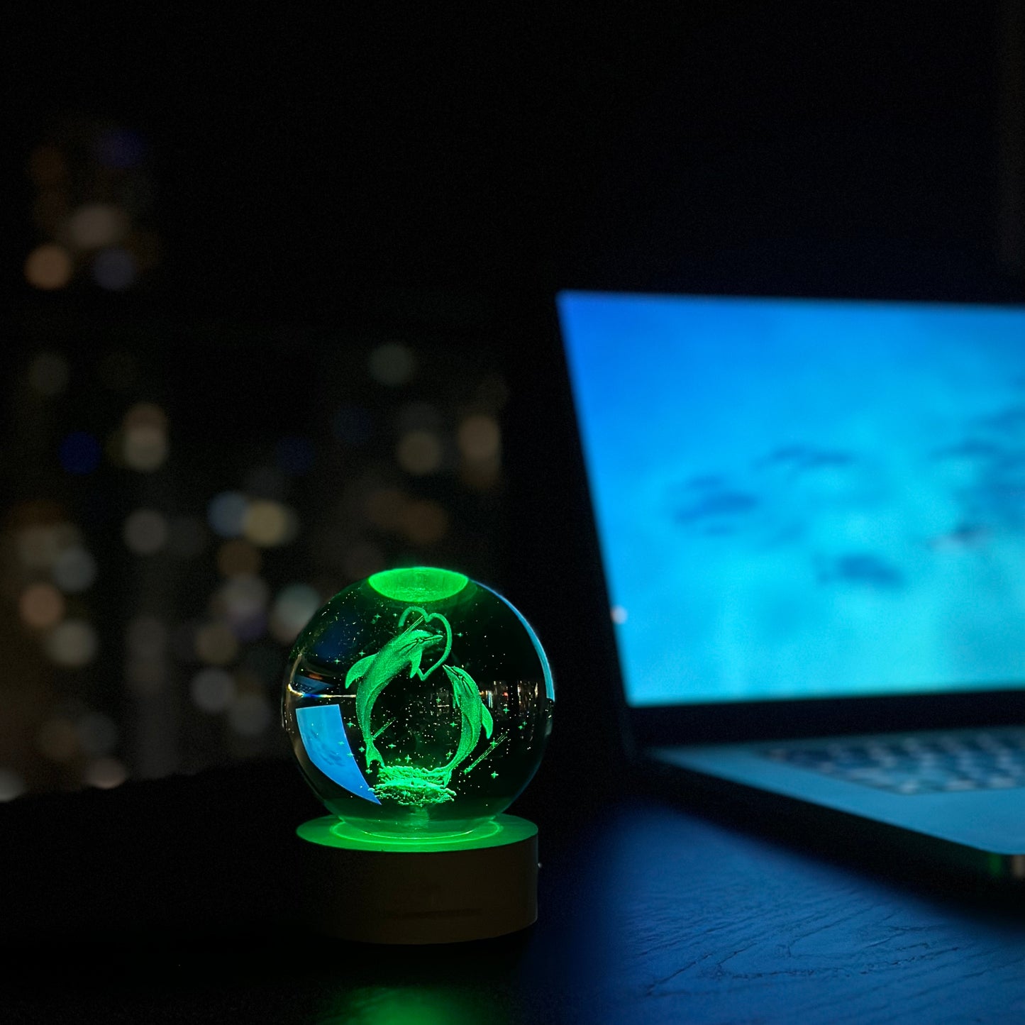 Whale and Space Lamp