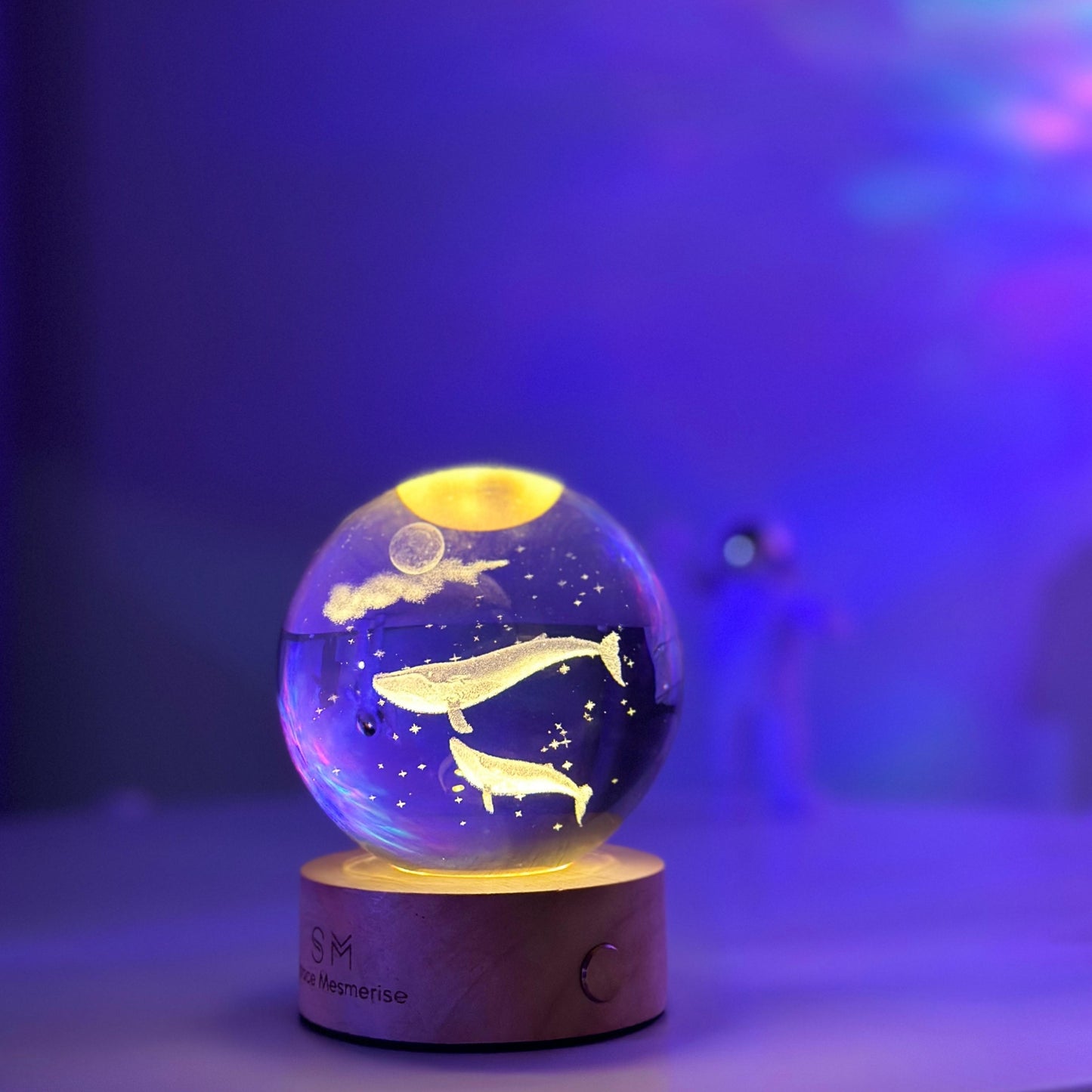 Whale and Space Lamp