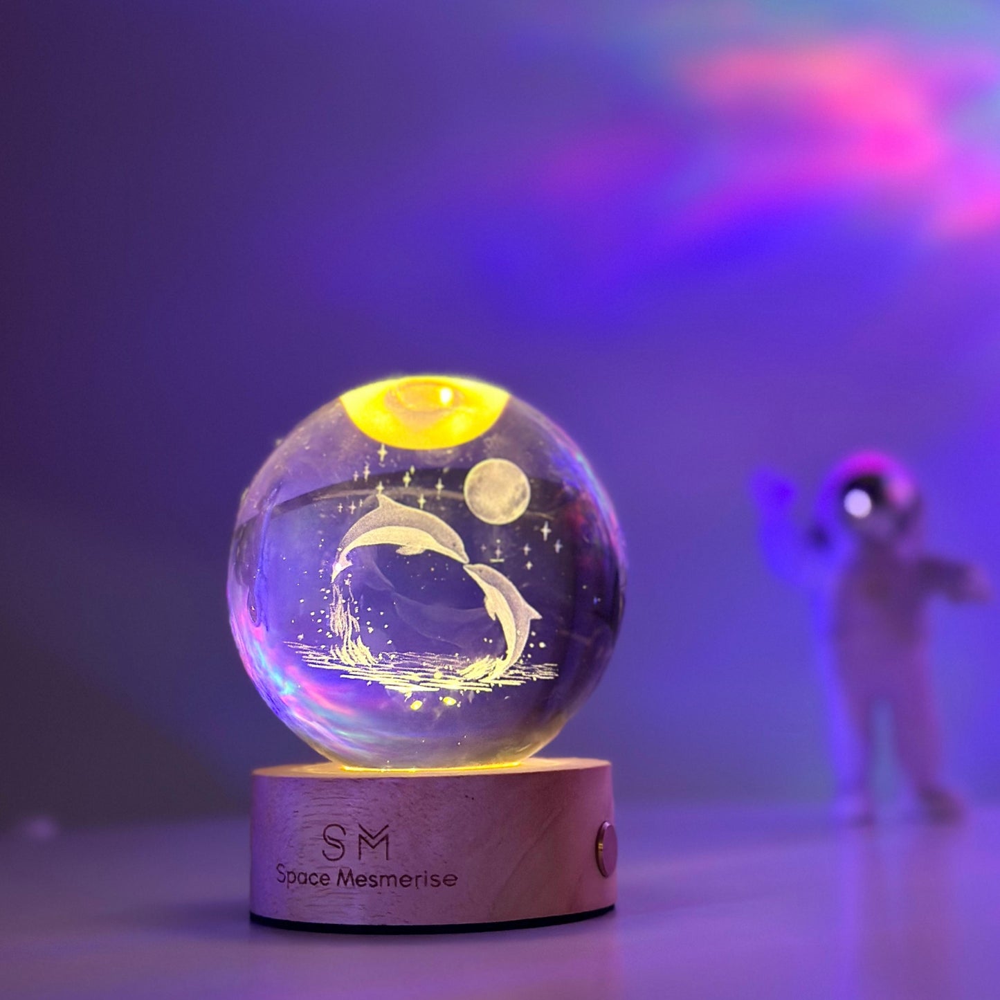 Whale and Space Lamp