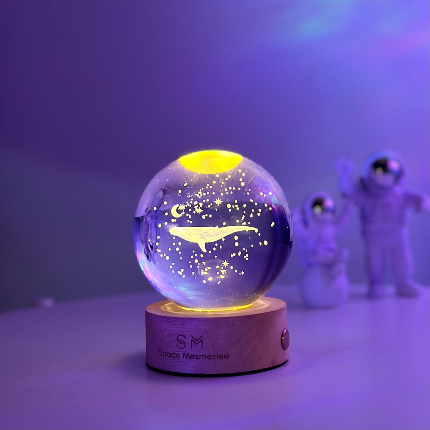 Whale and Space Lamp