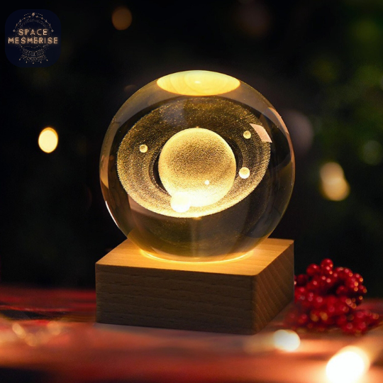 Star Explorer Crystal Lamp Globe