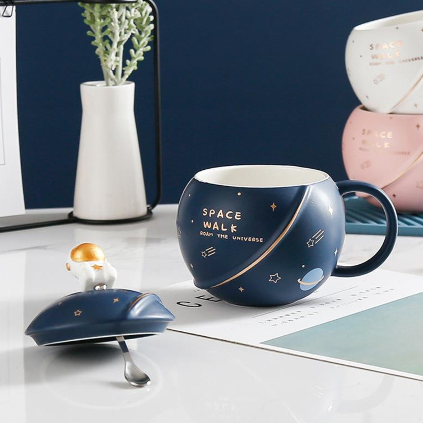 Astronaut Rocket Mug