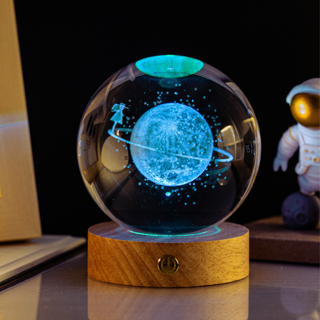 The Original Crystal Space Lamp (Colorful Wireless)