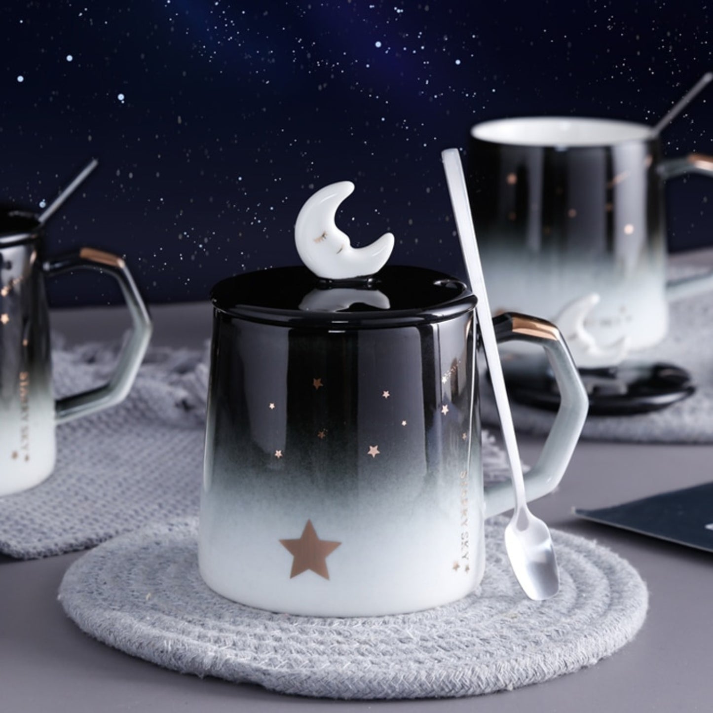 Gradient Moon Lid Mug