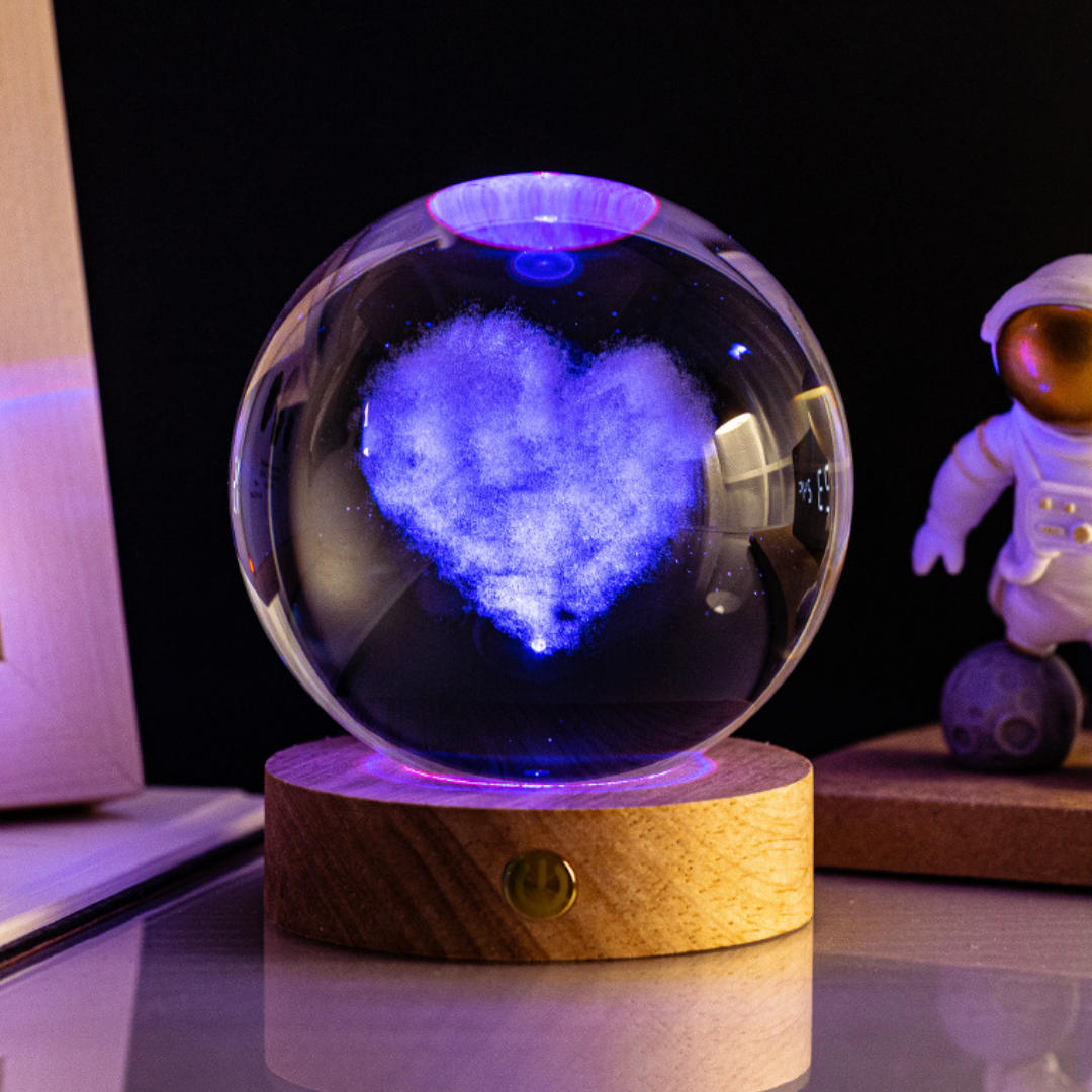 The Original Crystal Space Lamp (Colorful Wireless)