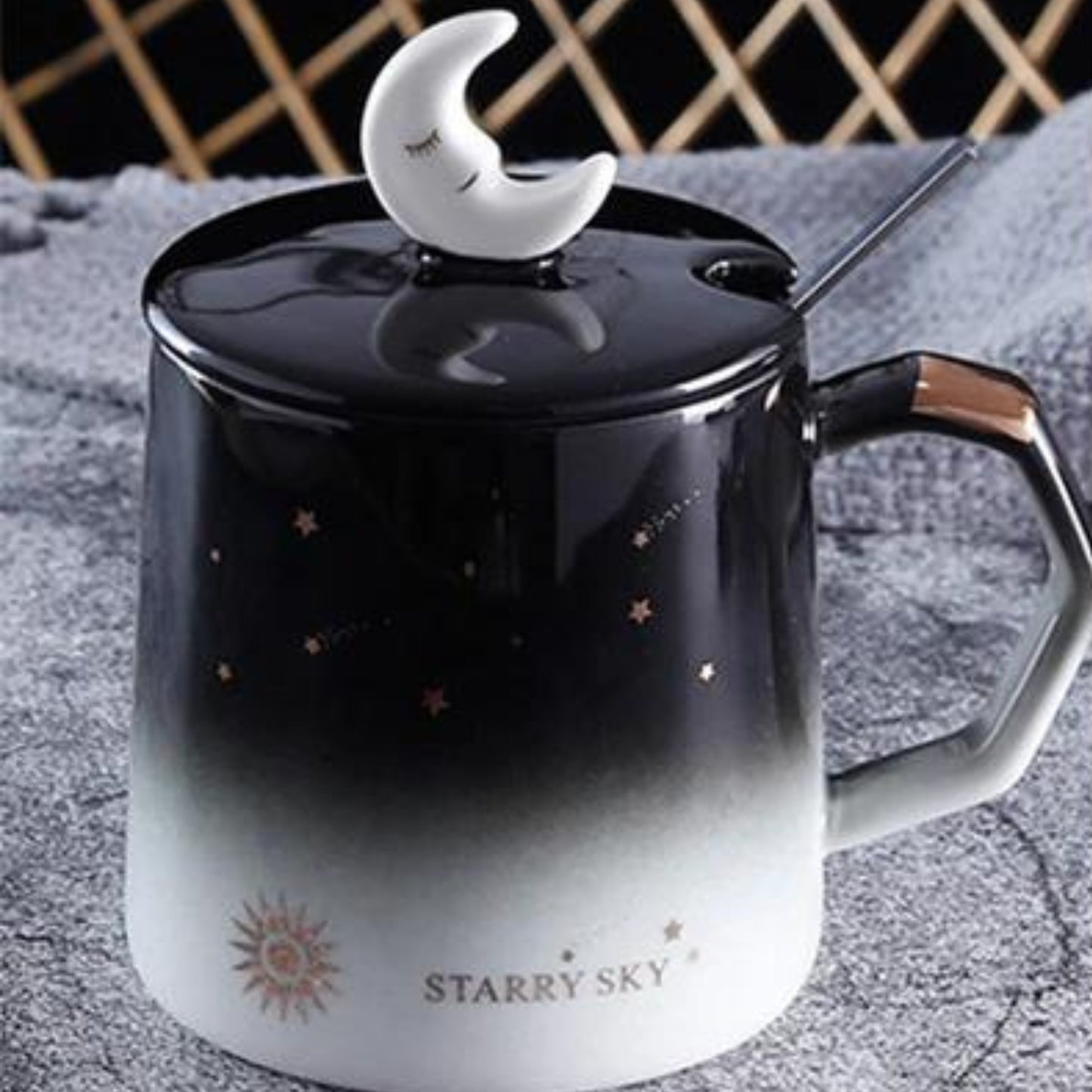 Gradient Moon Lid Mug