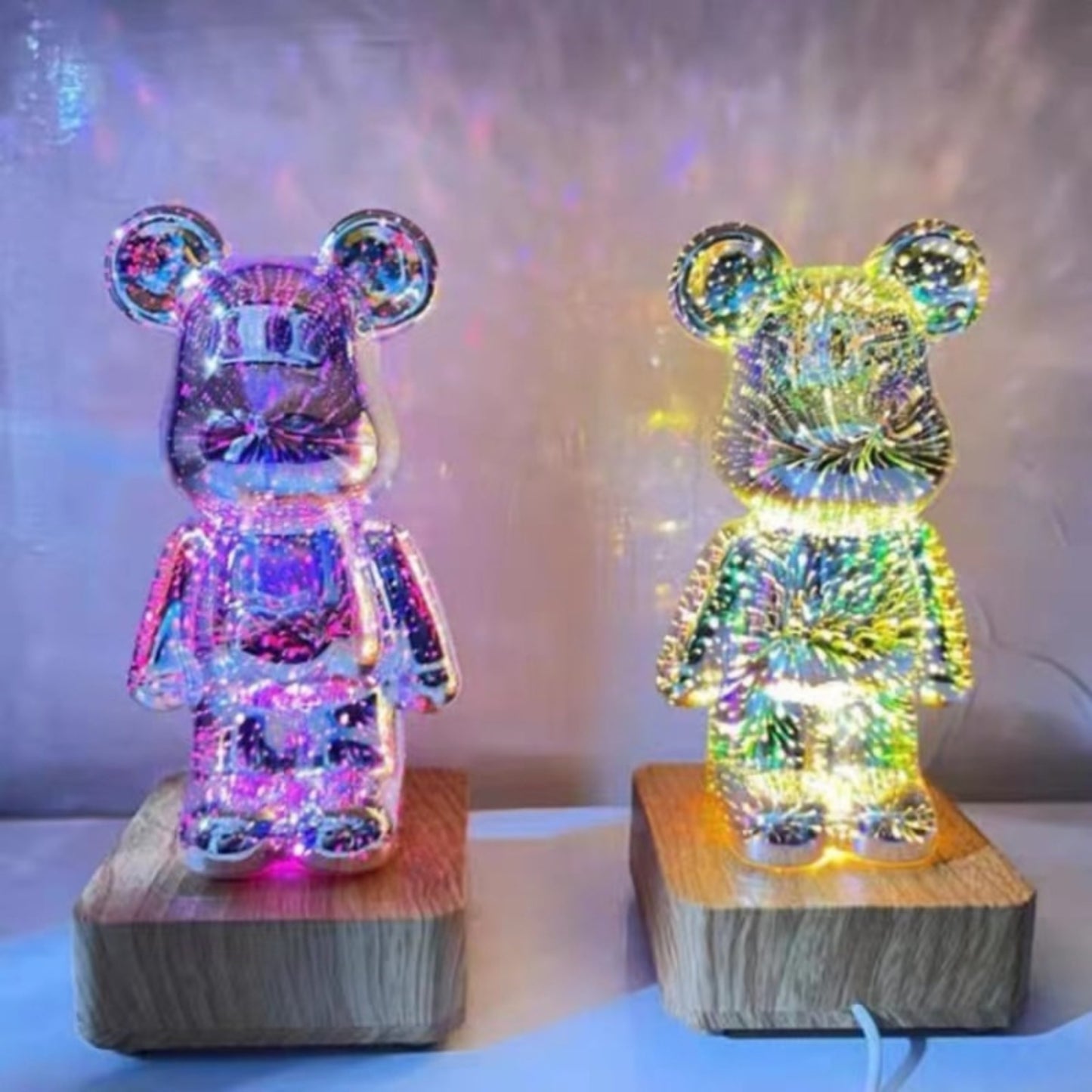 Starry Fireworks Bear Light