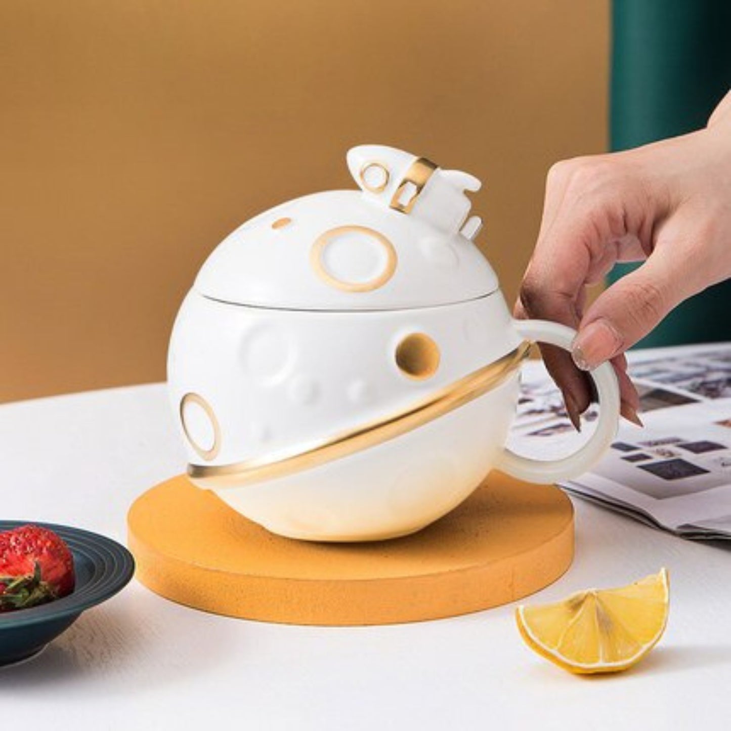Astronaut Rocket Mug