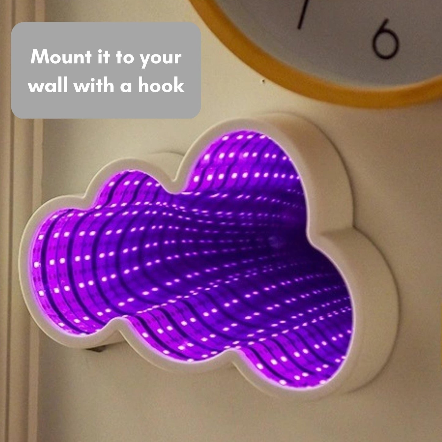 3D Infinity Mirror Tunnel Lights - Space Mesmerise - Space Gifts | Lamps | Statues | Home Decor