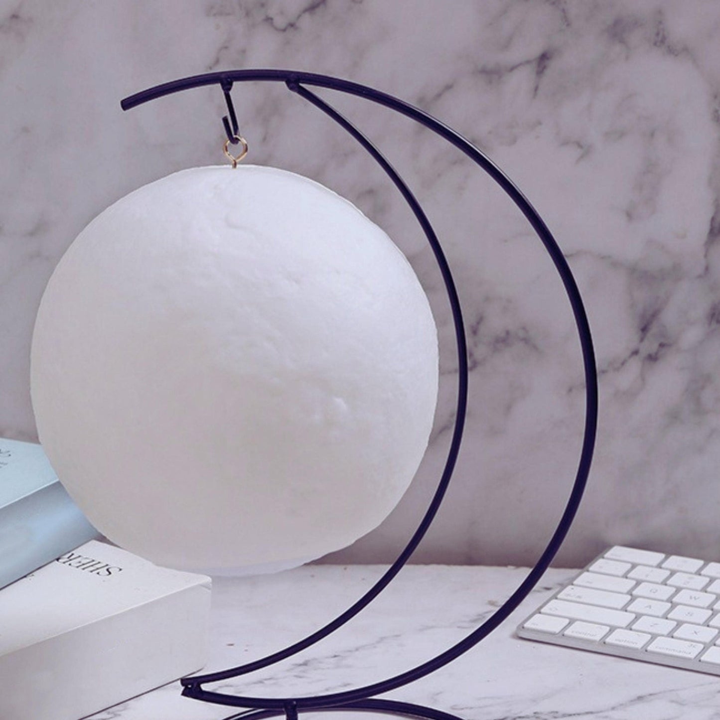 3D Printed Planet and Moon Lamp - Space Mesmerise - Space Gifts | Lamps | Statues | Home Decor