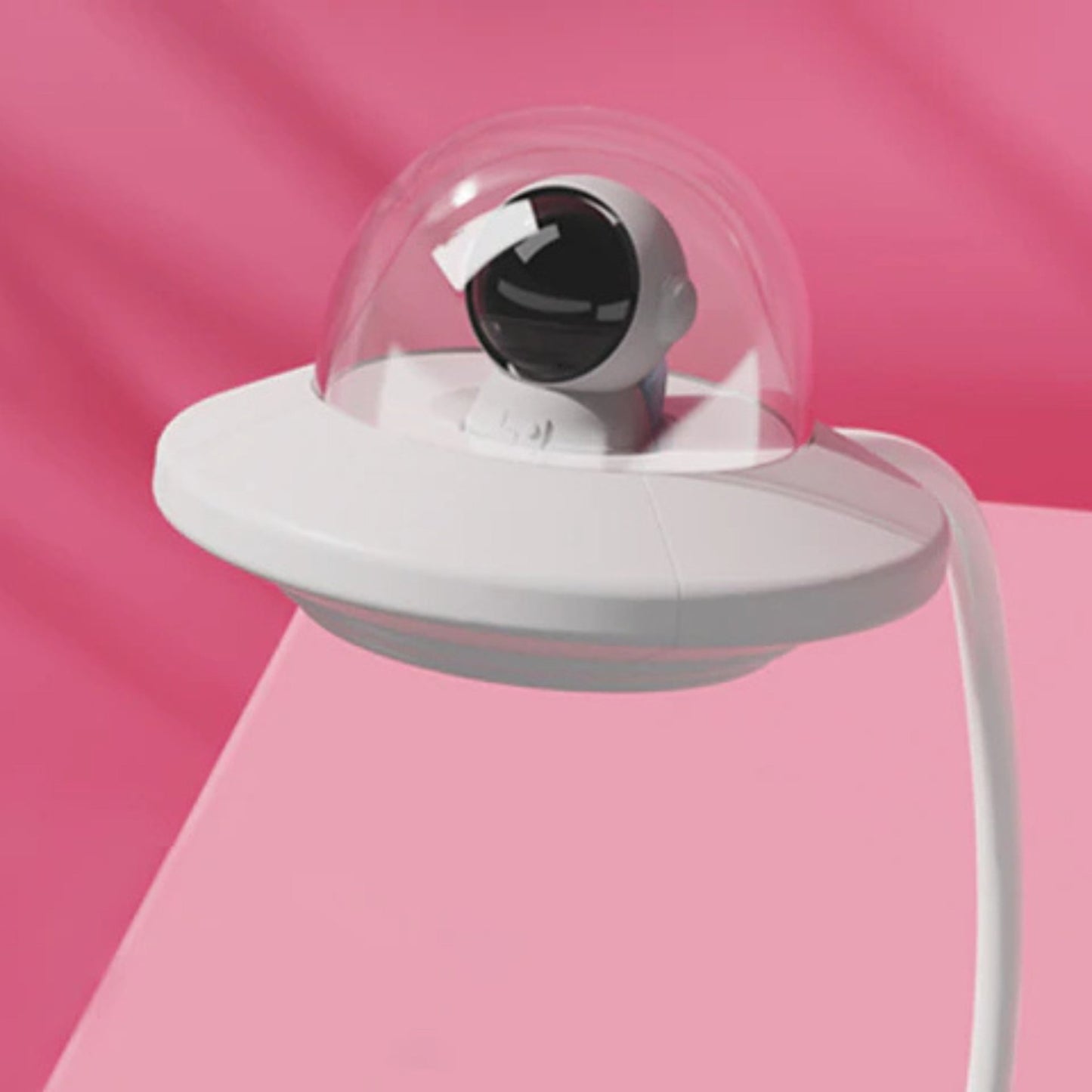 Astronaut and UFO USB Lamp - Space Mesmerise - Space Gifts | Lamps | Statues | Home Decor