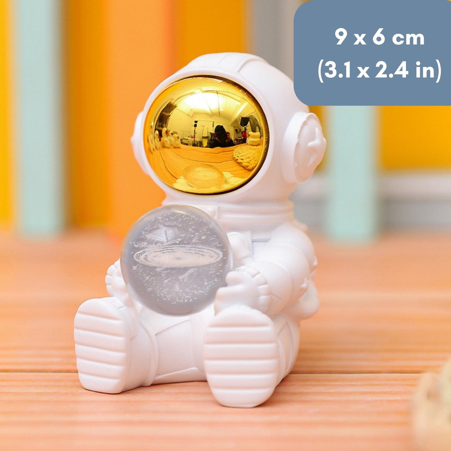 Astronaut Cake Toppers (Set of 4) - Space Mesmerise - Space Gifts | Lamps | Statues | Home Decor