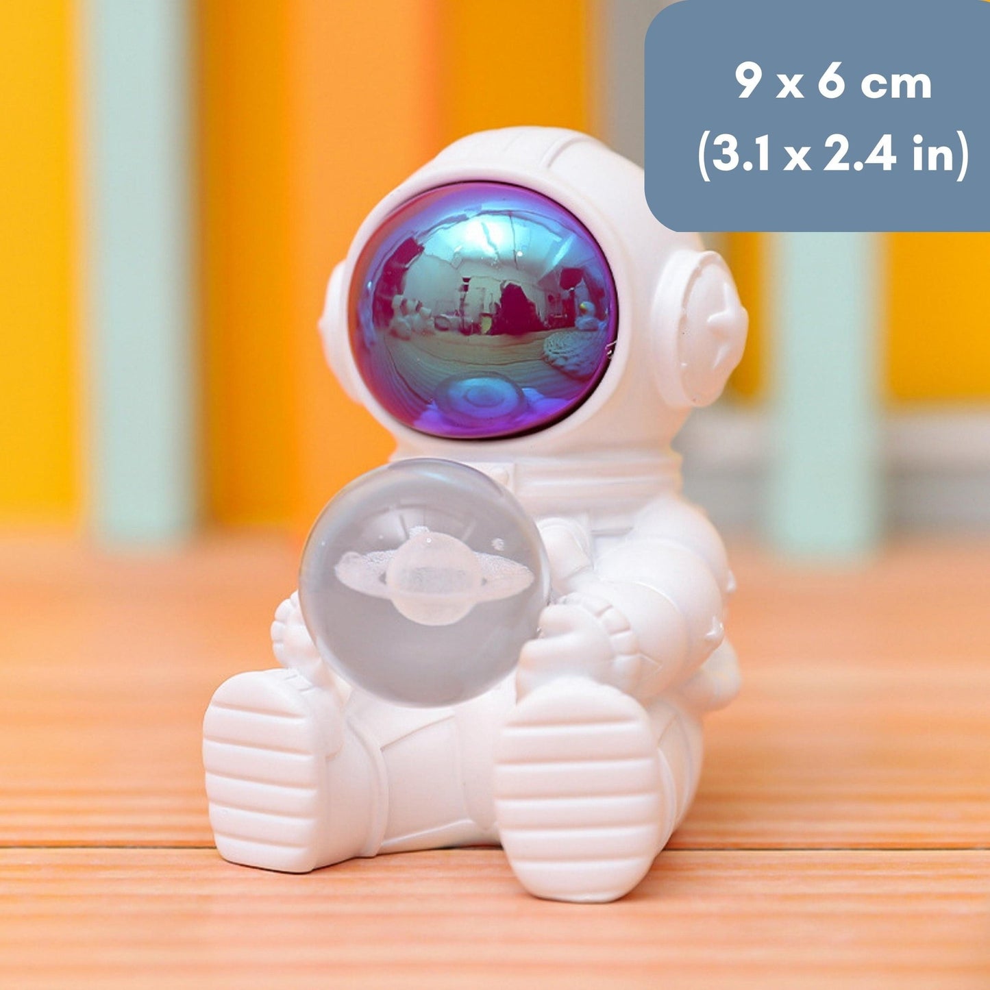 Astronaut Cake Toppers (Set of 4) - Space Mesmerise - Space Gifts | Lamps | Statues | Home Decor