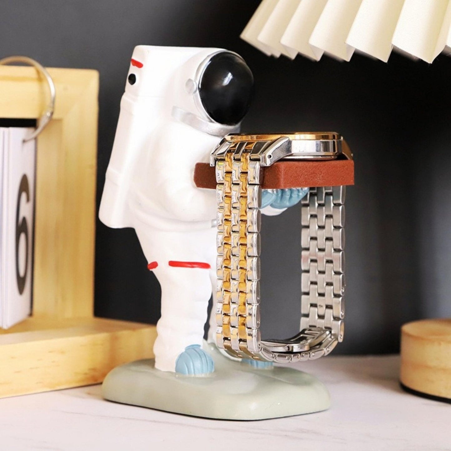 Astronaut Watch Holder and Glasses Rack - Space Mesmerise - Space Gifts | Lamps | Statues | Home Decor