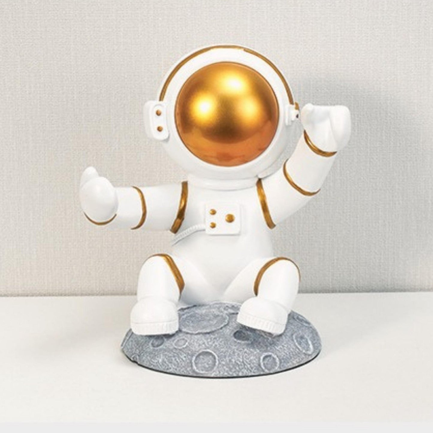 Astronaut Wine Bottle & Corkscrew Holder - Space Mesmerise - Space Gifts | Lamps | Statues | Home Decor