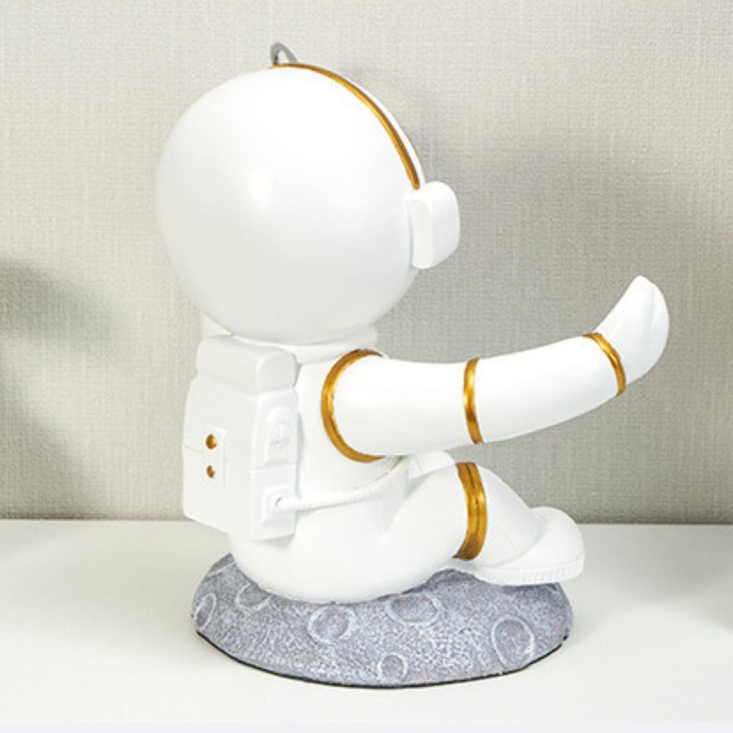 Astronaut Wine Bottle & Corkscrew Holder - Space Mesmerise - Space Gifts | Lamps | Statues | Home Decor