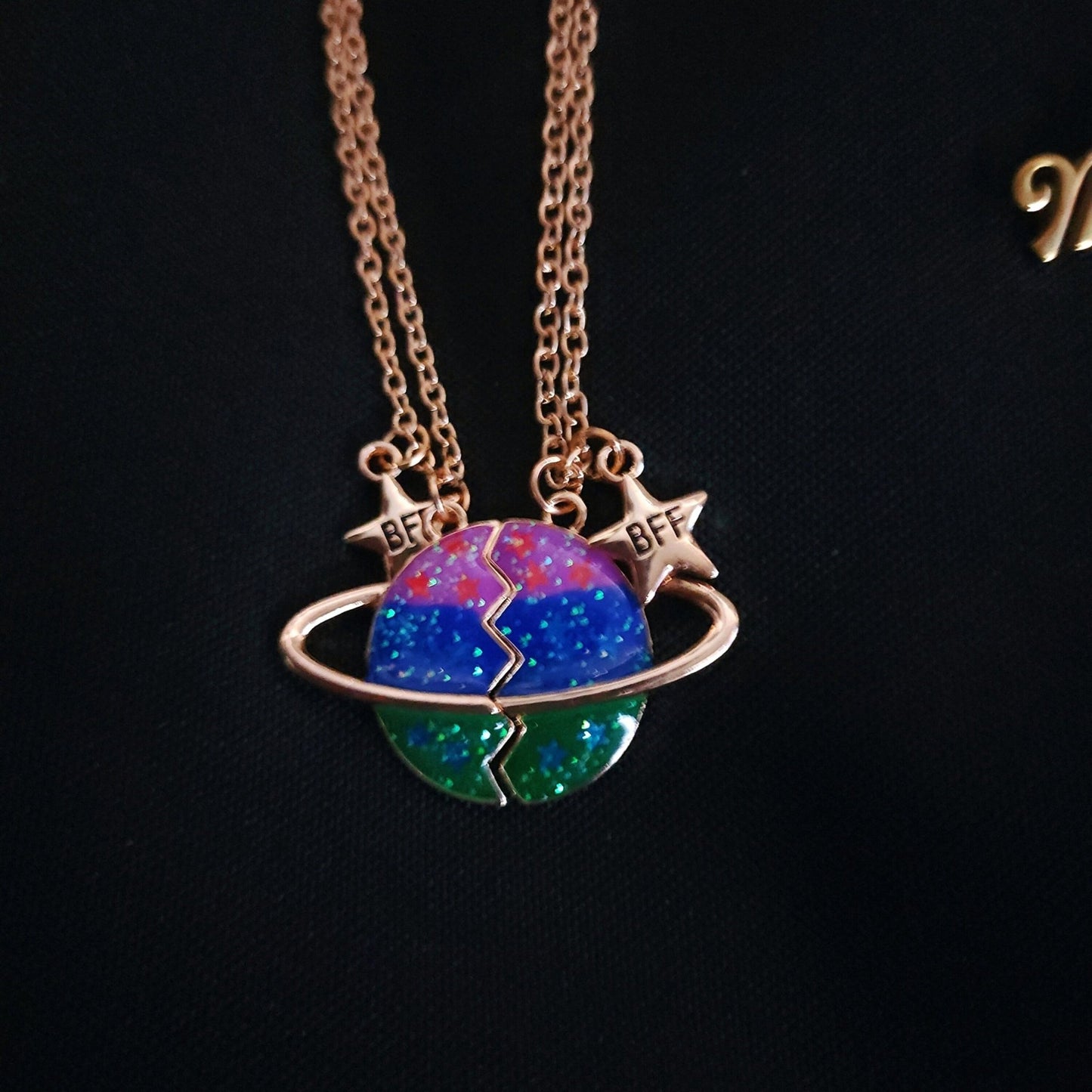 BFF Planet Necklace - Space Mesmerise - Space Gifts | Lamps | Statues | Home Decor