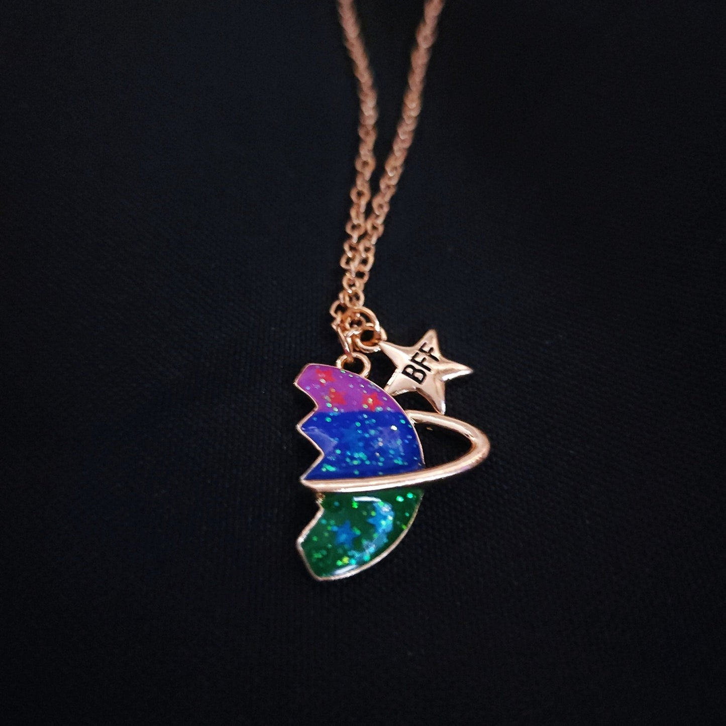 BFF Planet Necklace - Space Mesmerise - Space Gifts | Lamps | Statues | Home Decor