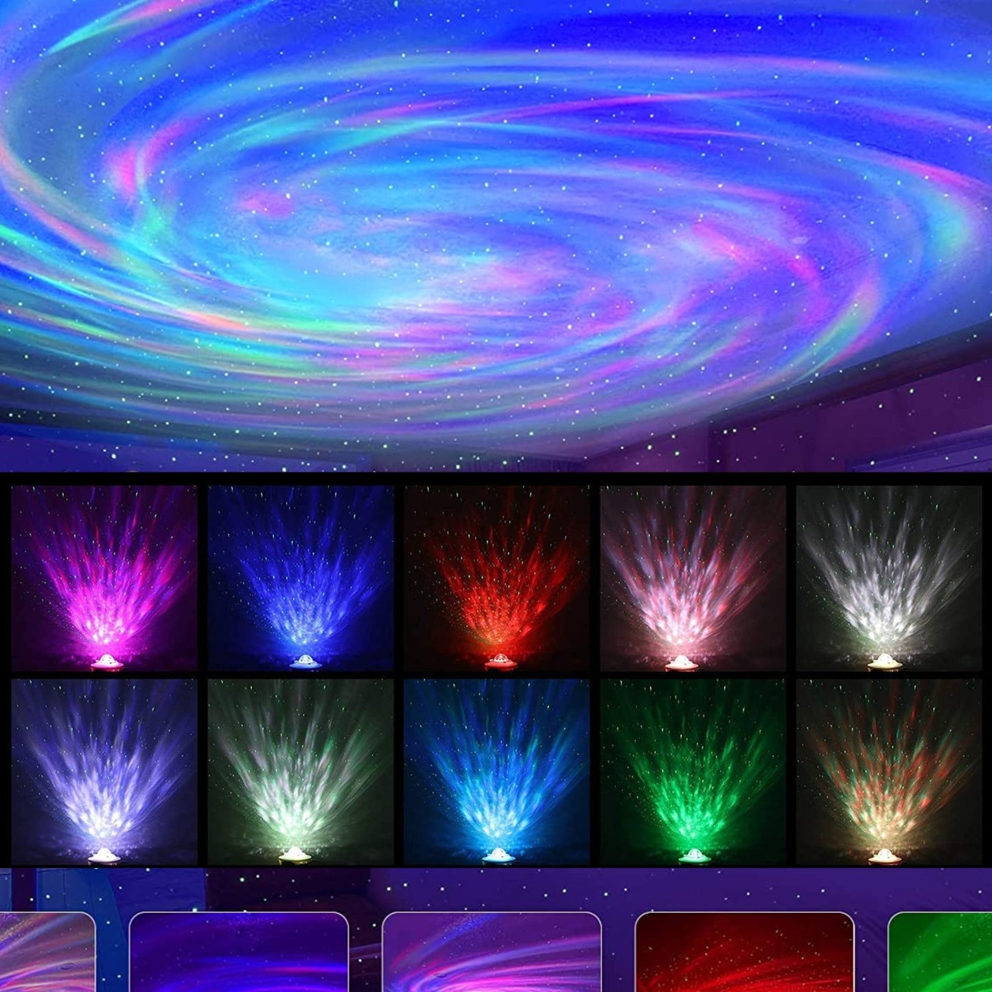 Bluetooth Galaxy Projector - Space Mesmerise - Space Gifts | Lamps | Statues | Home Decor
