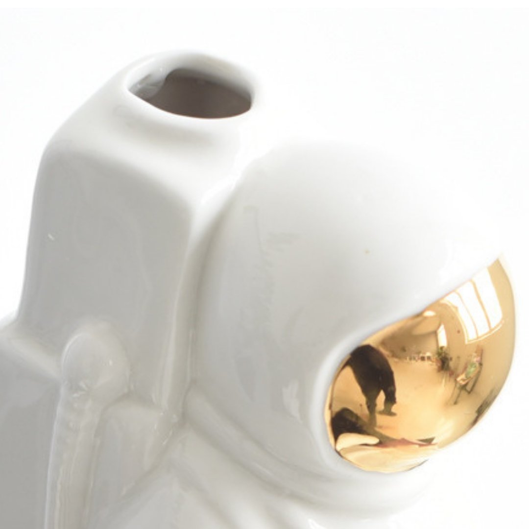 Ceramic Astronaut Vase - Space Mesmerise - Space Gifts | Lamps | Statues | Home Decor