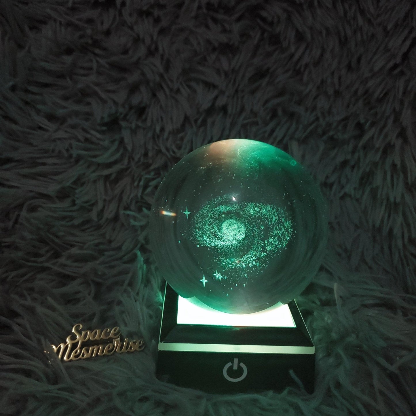 Crystal Galaxy Globe - Space Mesmerise - Space Gifts | Lamps | Statues | Home Decor