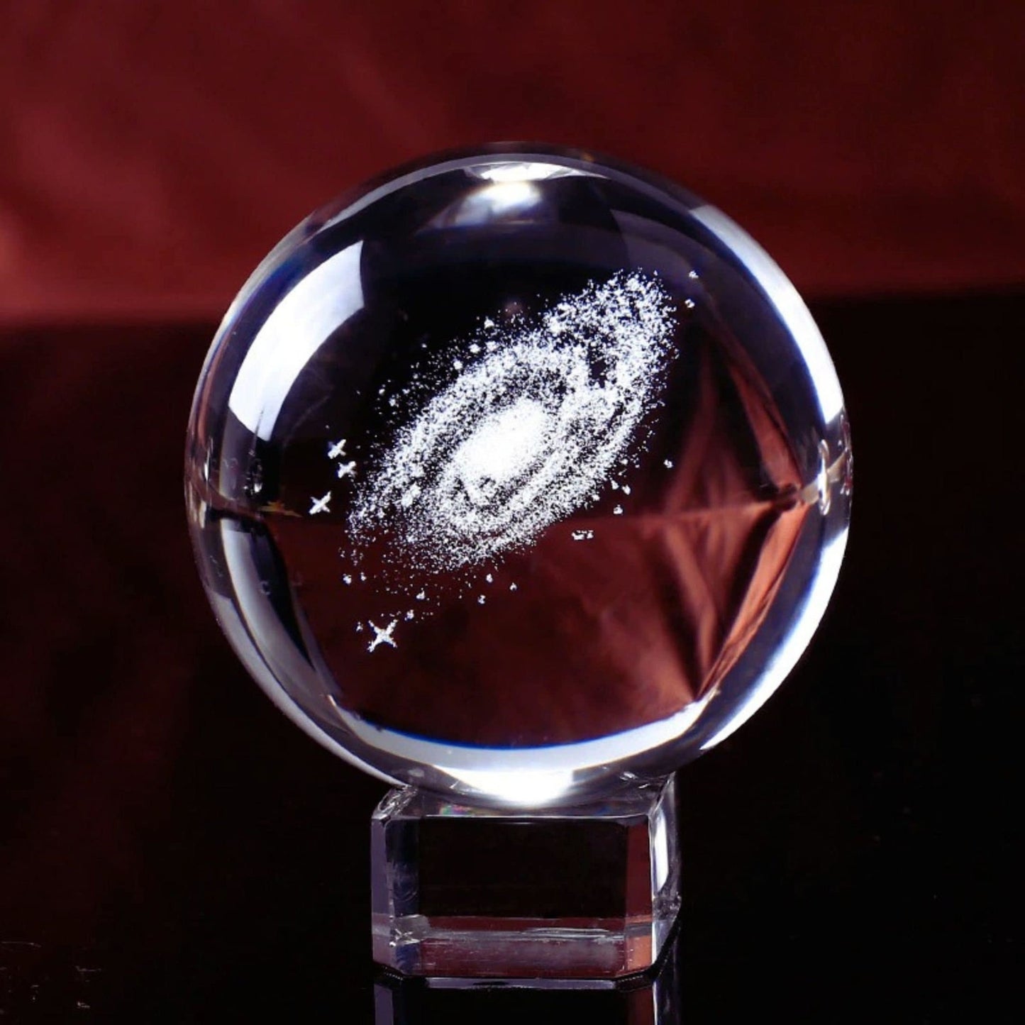 Crystal Galaxy Globe - Space Mesmerise - Space Gifts | Lamps | Statues | Home Decor