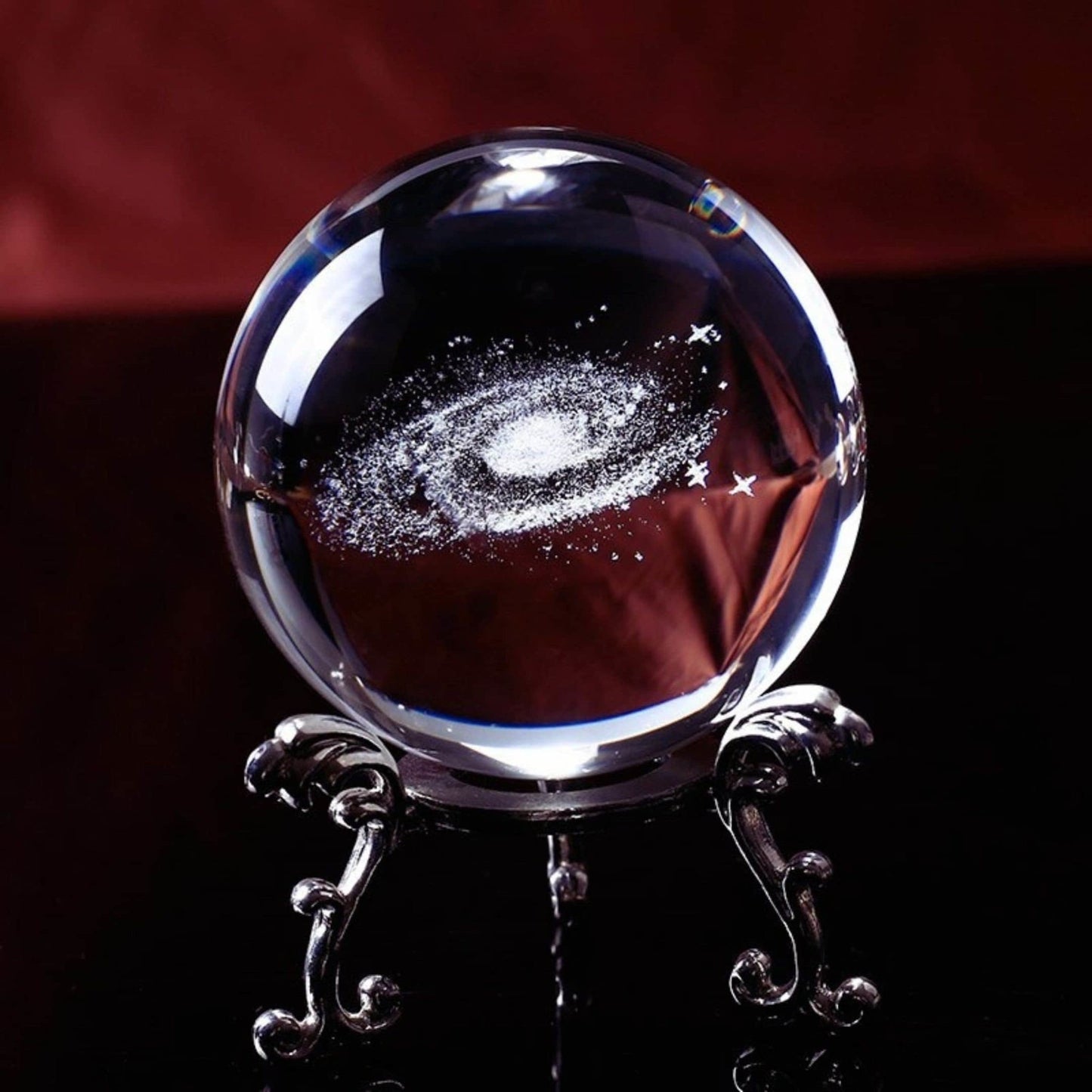 Crystal Galaxy Globe - Space Mesmerise - Space Gifts | Lamps | Statues | Home Decor