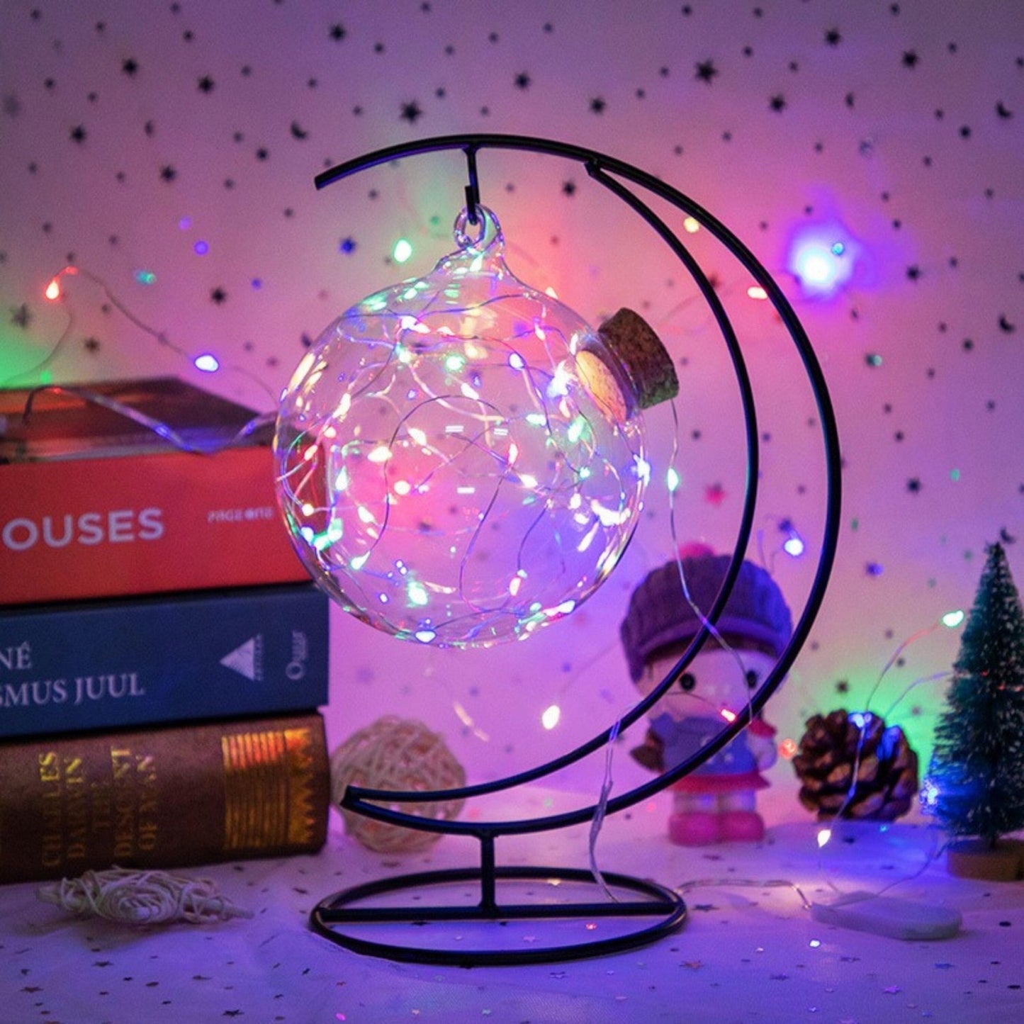 Festive Moon Lamp - Space Mesmerise - Space Gifts | Lamps | Statues | Home Decor