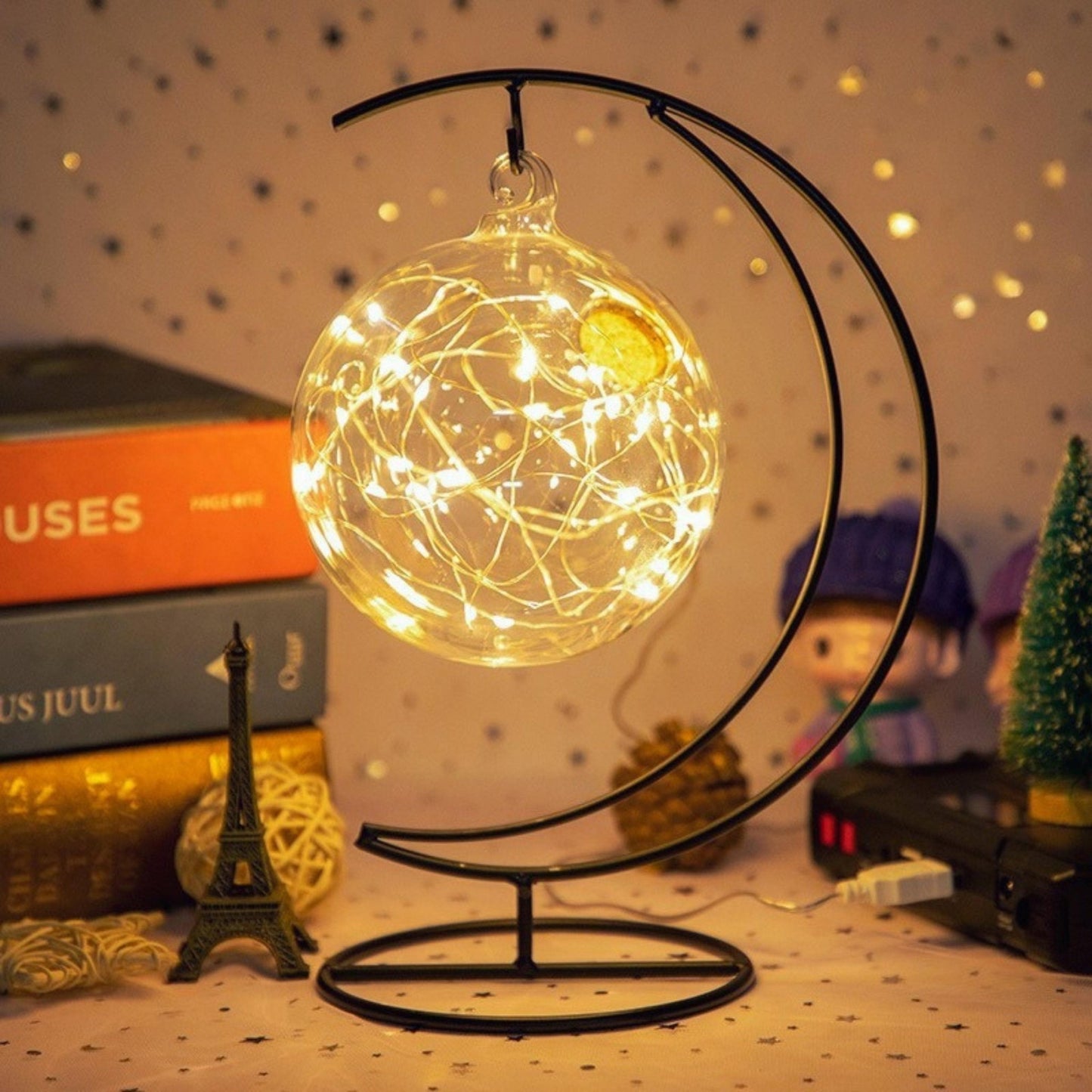 Festive Moon Lamp - Space Mesmerise - Space Gifts | Lamps | Statues | Home Decor