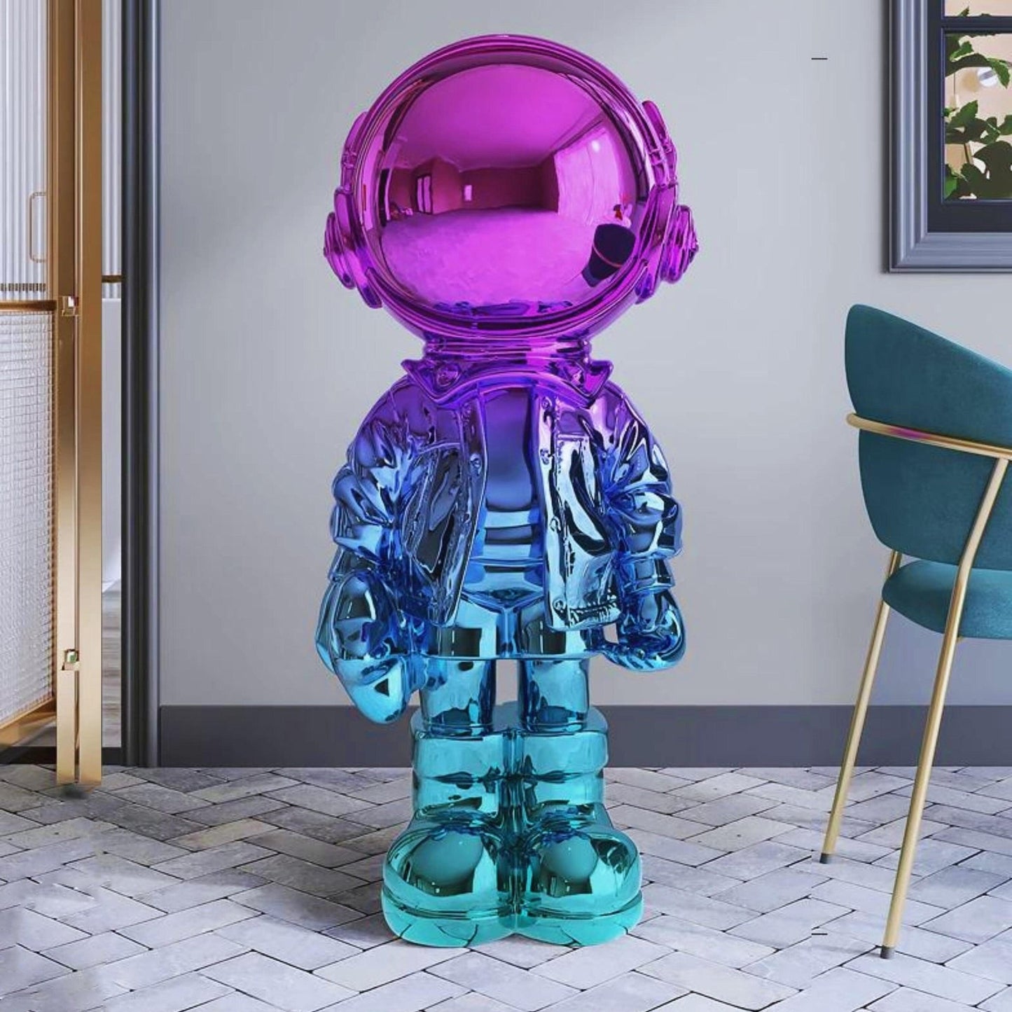 Gradient Astronaut Statue - Space Mesmerise - Space Gifts | Lamps | Statues | Home Decor