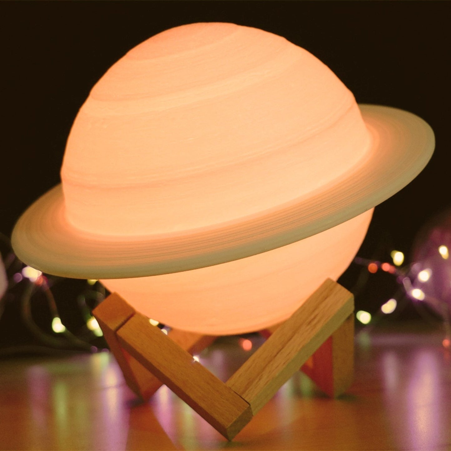 Kids Saturn Nightlight - Space Mesmerise - Space Gifts | Lamps | Statues | Home Decor