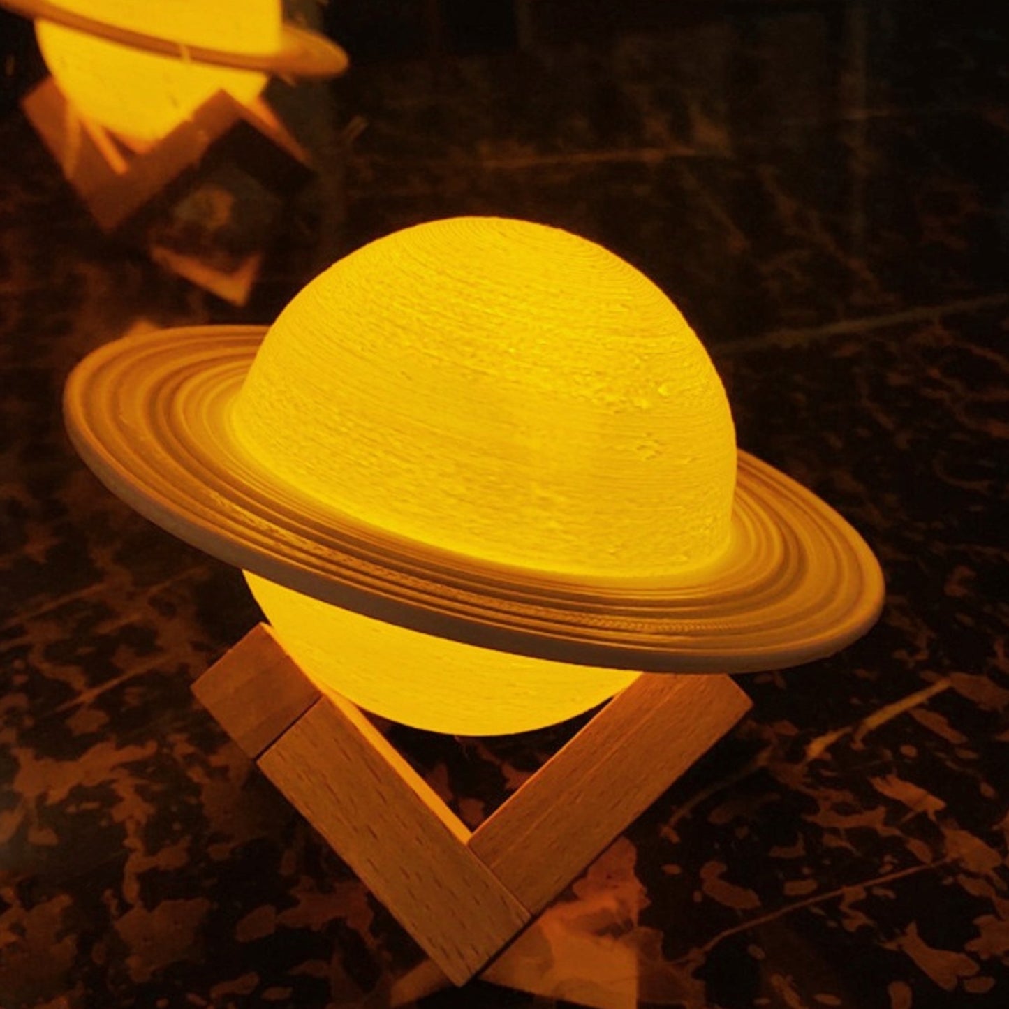 Kids Saturn Nightlight - Space Mesmerise - Space Gifts | Lamps | Statues | Home Decor