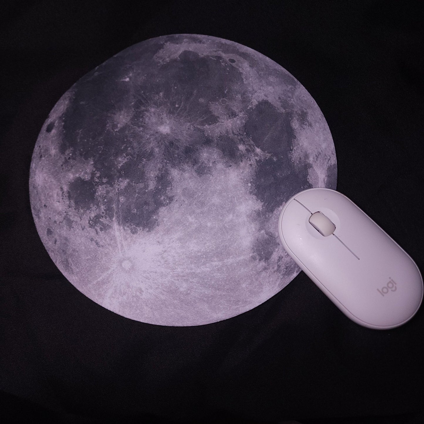 Large Moon Mouse Pad - Space Mesmerise - Space Gifts | Lamps | Statues | Home Decor