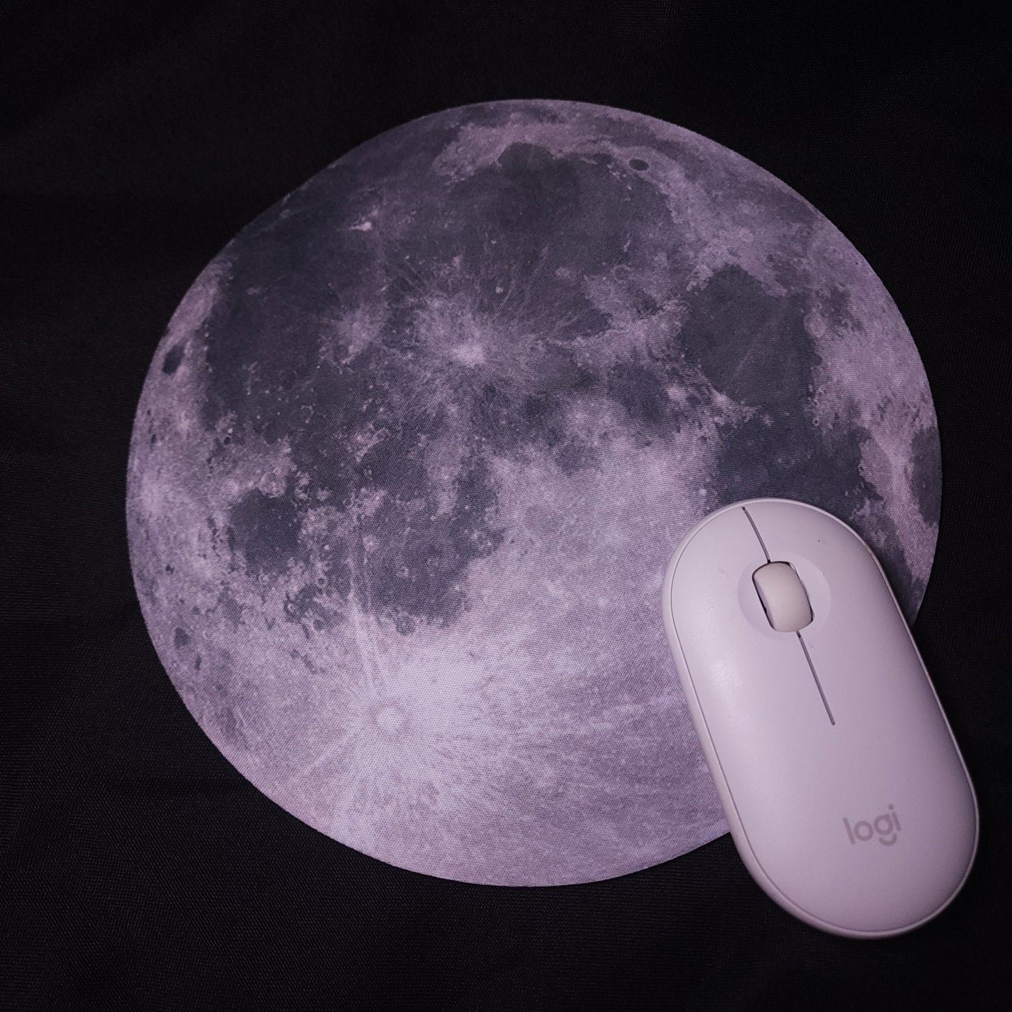 Large Moon Mouse Pad - Space Mesmerise - Space Gifts | Lamps | Statues | Home Decor