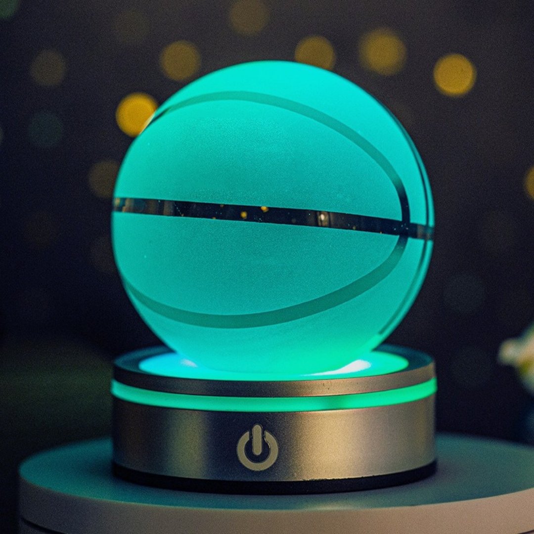 LED Crystal Galaxy Lamp (Colorful) - Space Mesmerise - Space Gifts | Lamps | Statues | Home Decor