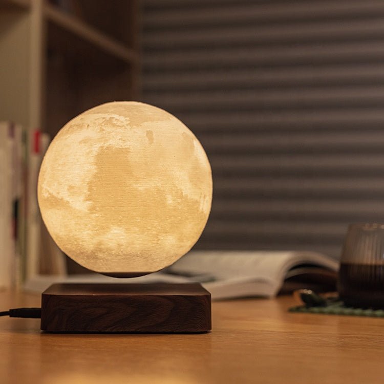 Levitating Moon Lamp - Space Mesmerise - Space Gifts | Lamps | Statues | Home Decor