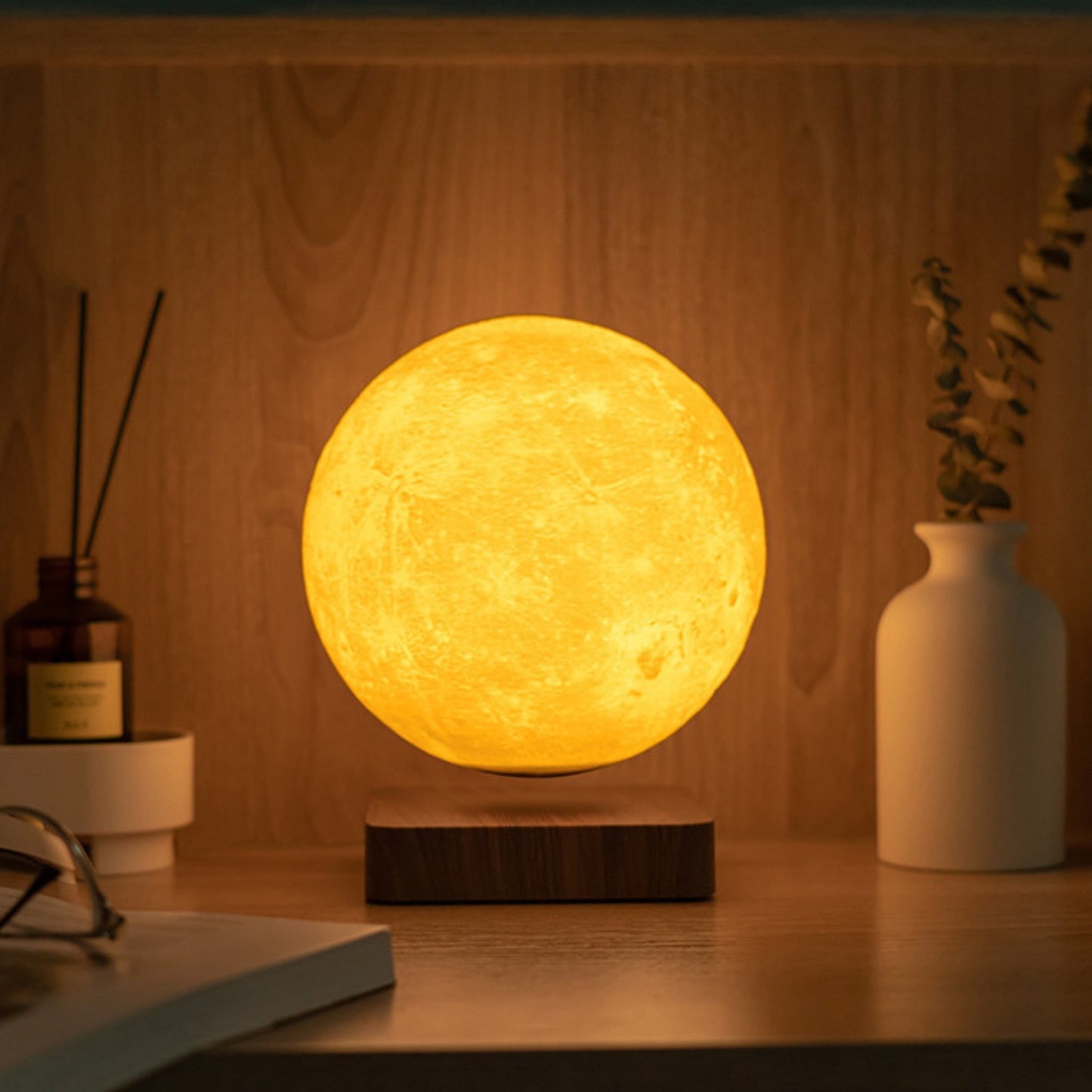 Levitating Moon Lamp - Space Mesmerise - Space Gifts | Lamps | Statues | Home Decor