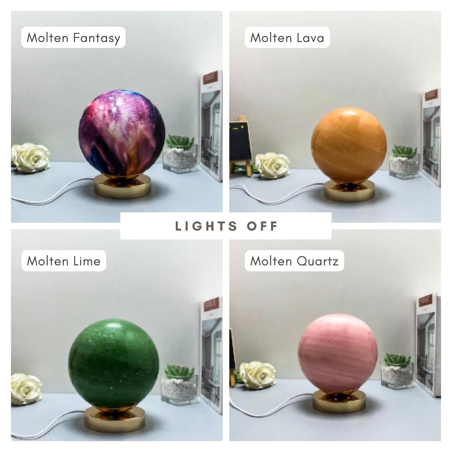 Molten Lava Planet Lamp - Space Mesmerise - Space Gifts | Lamps | Statues | Home Decor