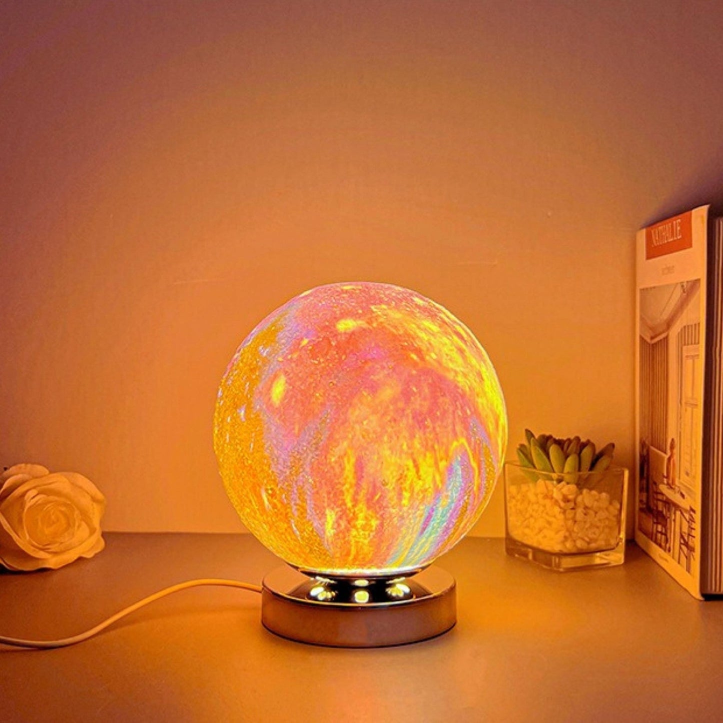 Molten Lava Planet Lamp - Space Mesmerise - Space Gifts | Lamps | Statues | Home Decor
