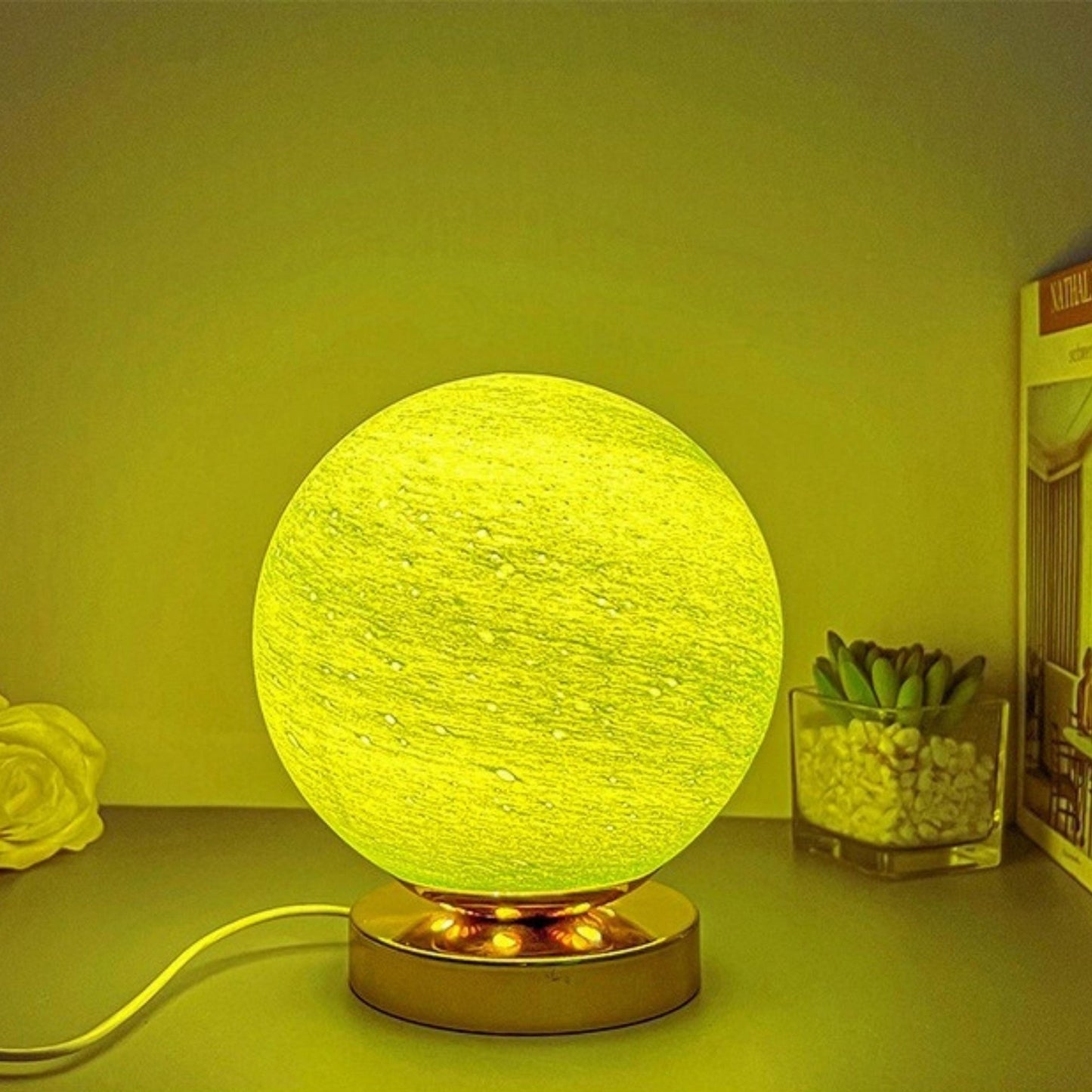 Molten Lava Planet Lamp - Space Mesmerise - Space Gifts | Lamps | Statues | Home Decor