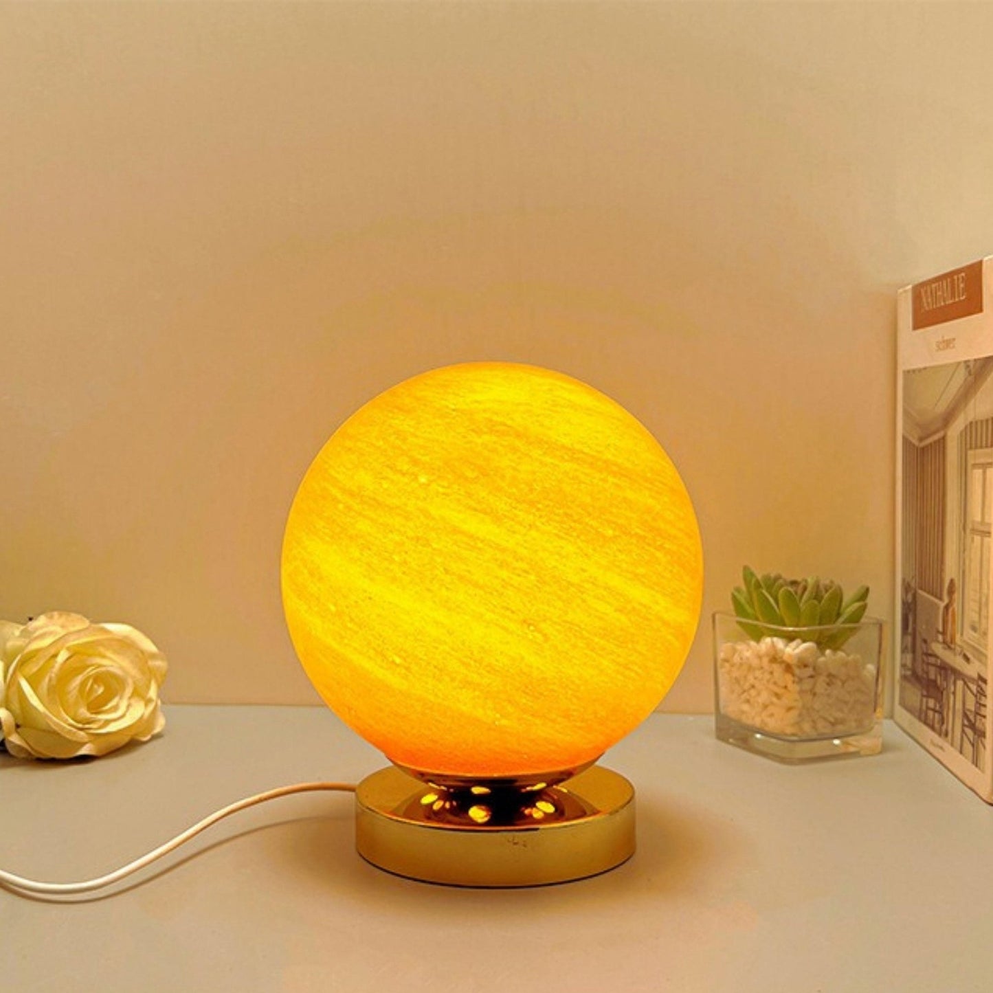 Molten Lava Planet Lamp - Space Mesmerise - Space Gifts | Lamps | Statues | Home Decor