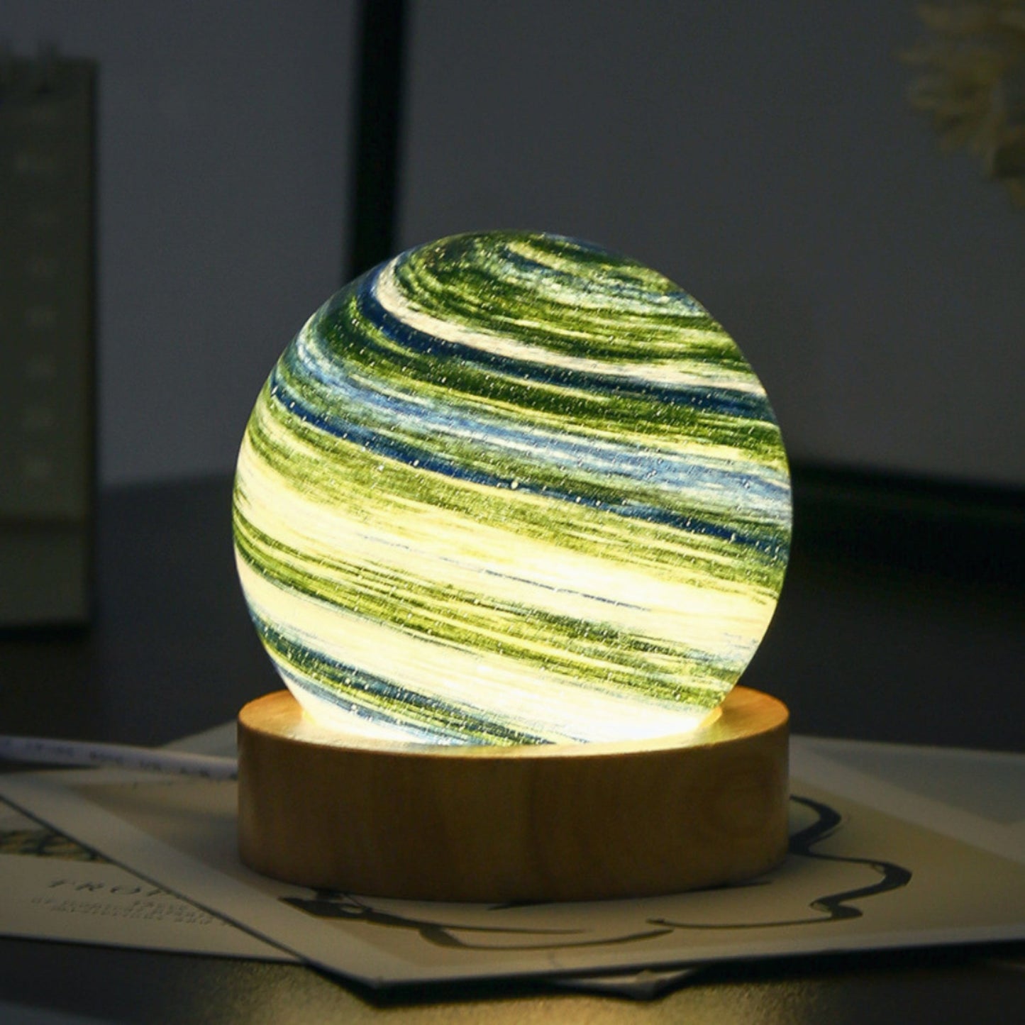 Neptune Lamp Globe - Space Mesmerise - Space Gifts | Lamps | Statues | Home Decor