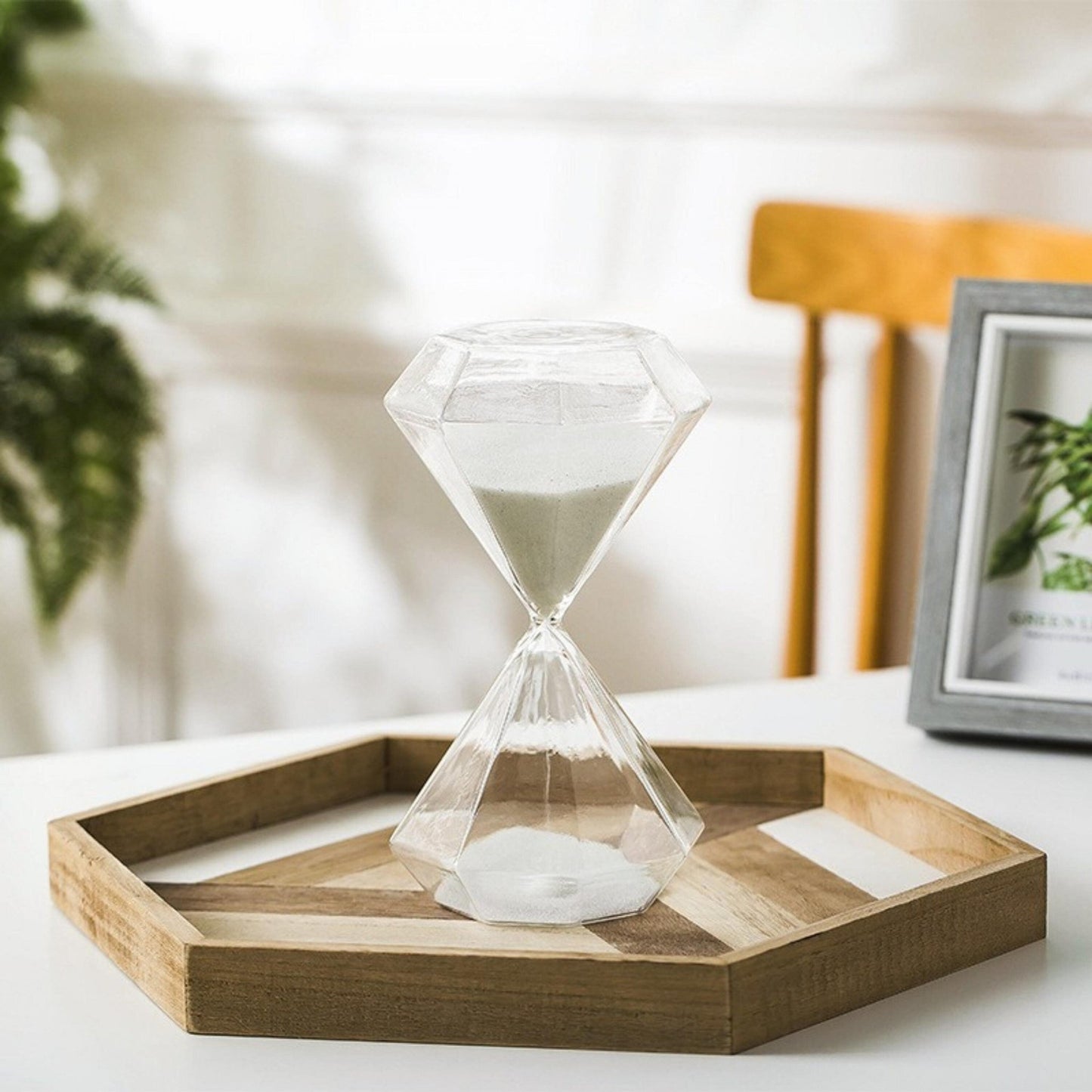 Sands of Space Diamond Hourglass - Space Mesmerise - Space Gifts | Lamps | Statues | Home Decor