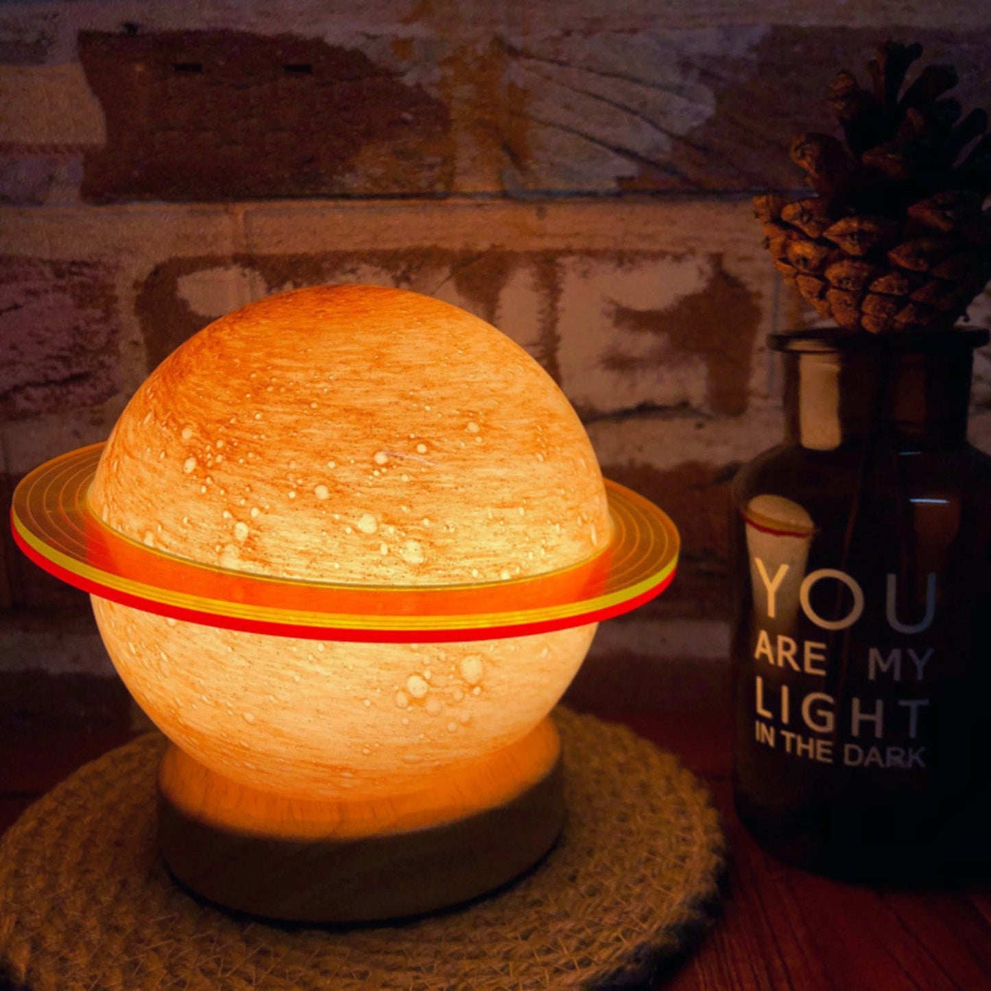 Saturn Planet Lamp - Space Mesmerise - Space Gifts | Lamps | Statues | Home Decor