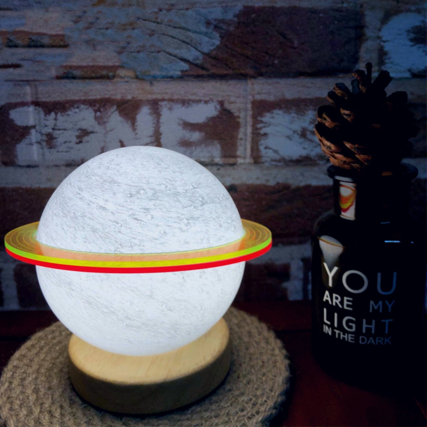 Saturn Planet Lamp - Space Mesmerise - Space Gifts | Lamps | Statues | Home Decor