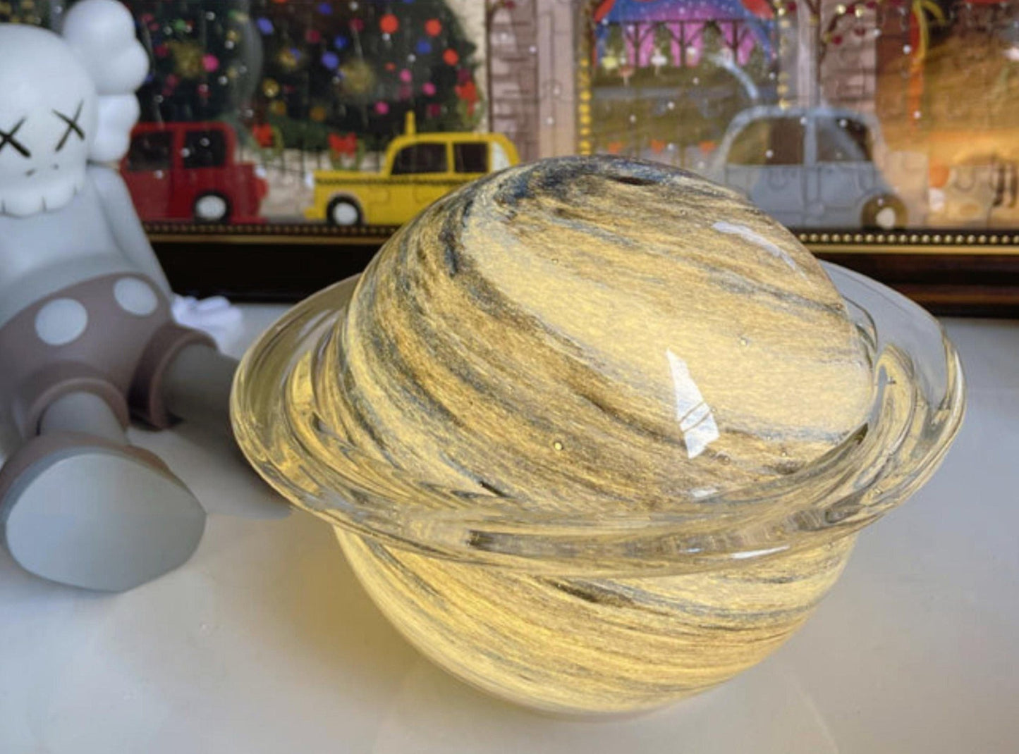 Saturn Planet Lamp - Space Mesmerise - Space Gifts | Lamps | Statues | Home Decor