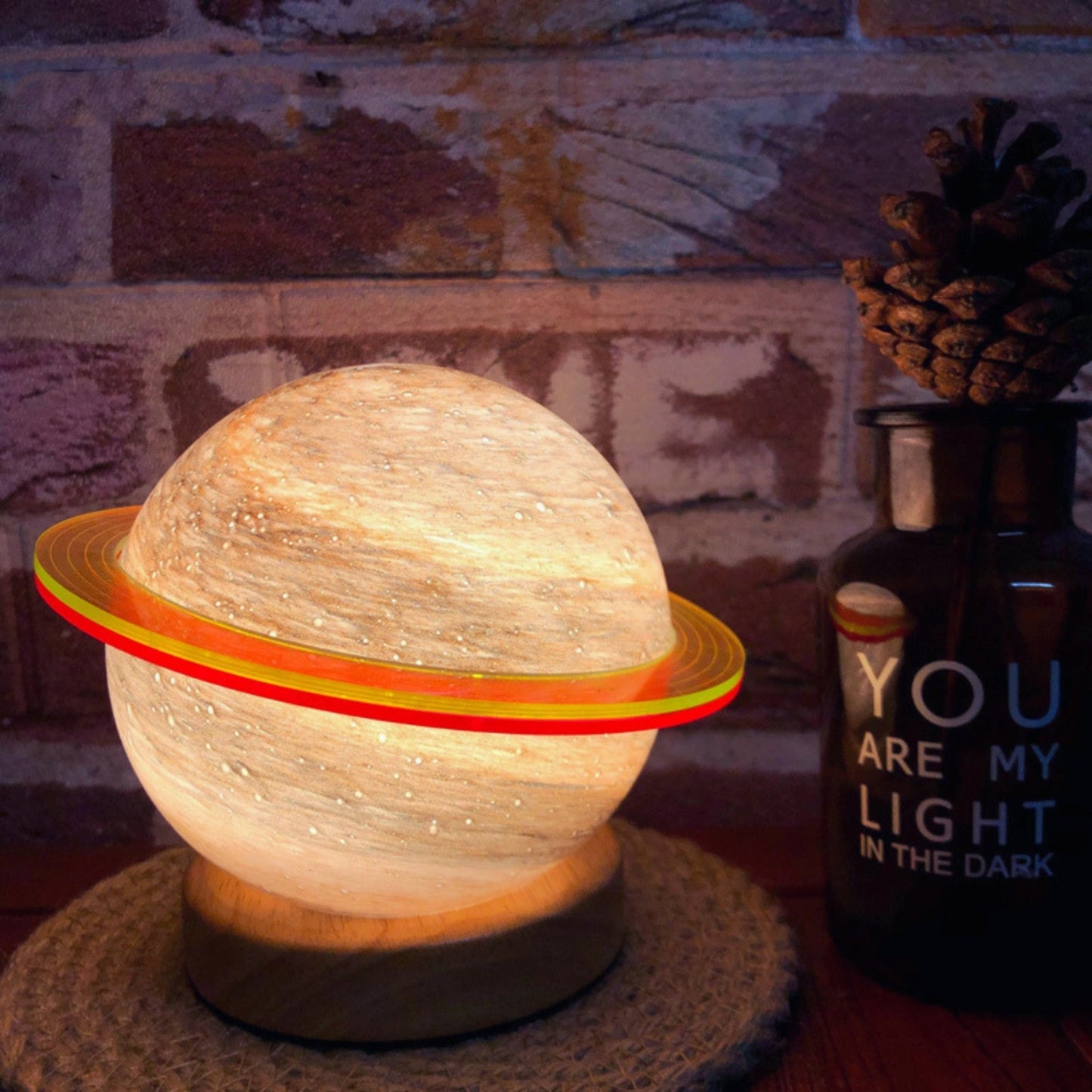 Saturn Planet Lamp - Space Mesmerise - Space Gifts | Lamps | Statues | Home Decor
