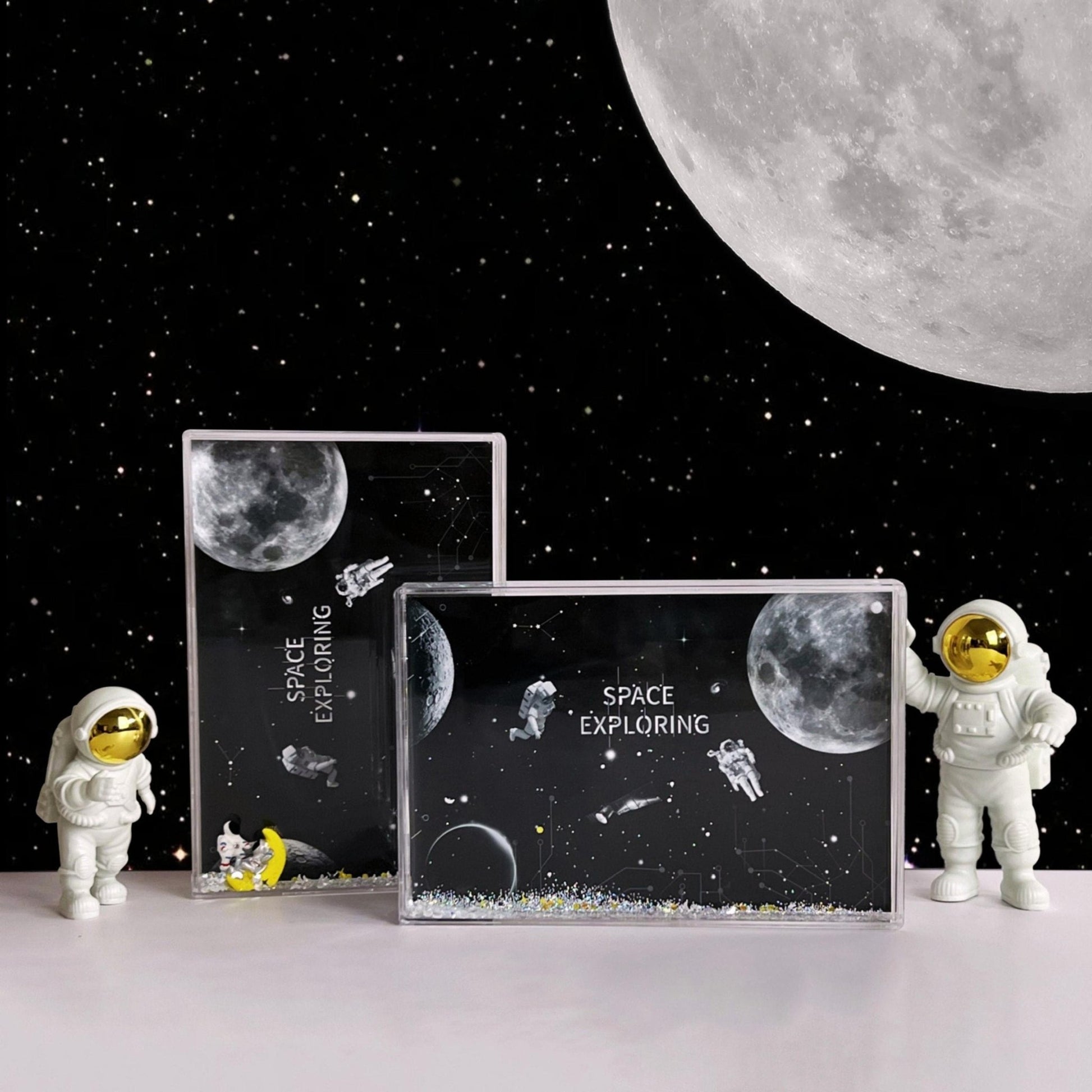 Snow Globe Photo Frame - Space Mesmerise - Space Gifts | Lamps | Statues | Home Decor