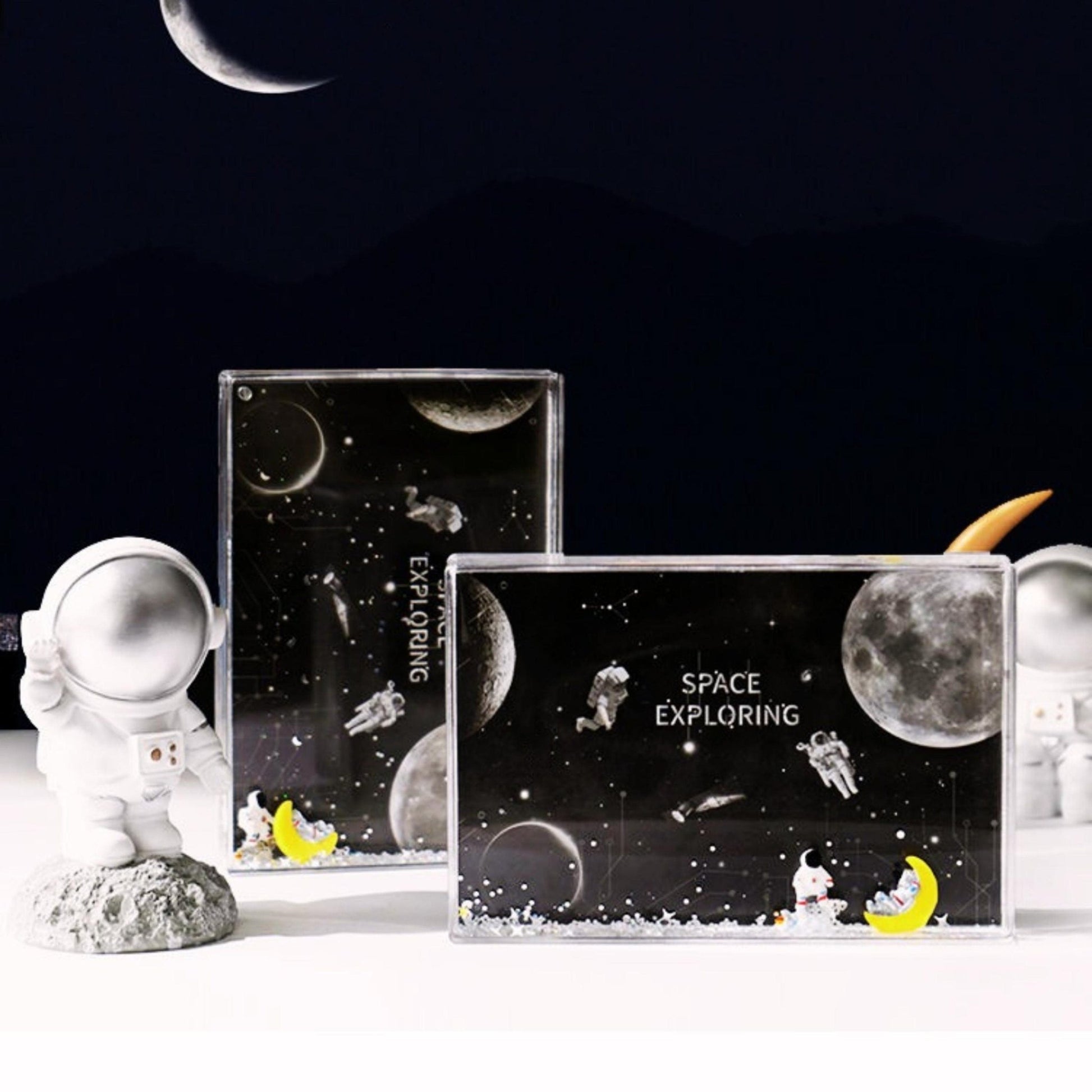 Snow Globe Photo Frame - Space Mesmerise - Space Gifts | Lamps | Statues | Home Decor