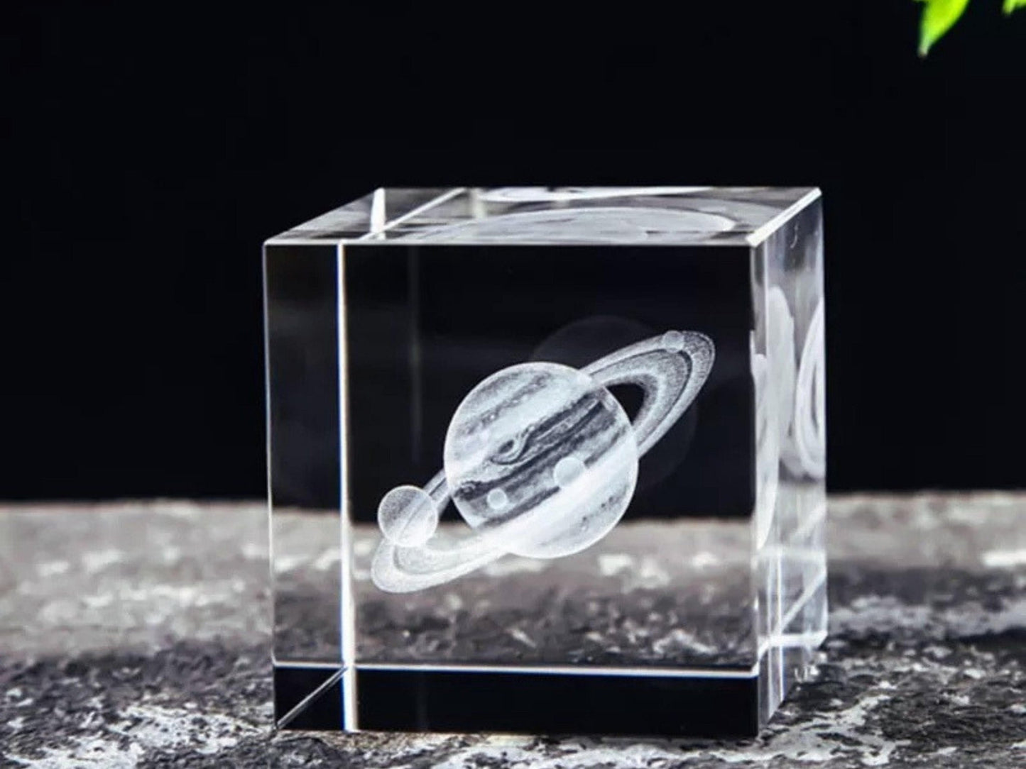 Space Crystal Cube Lamp - Space Mesmerise - Space Gifts | Lamps | Statues | Home Decor